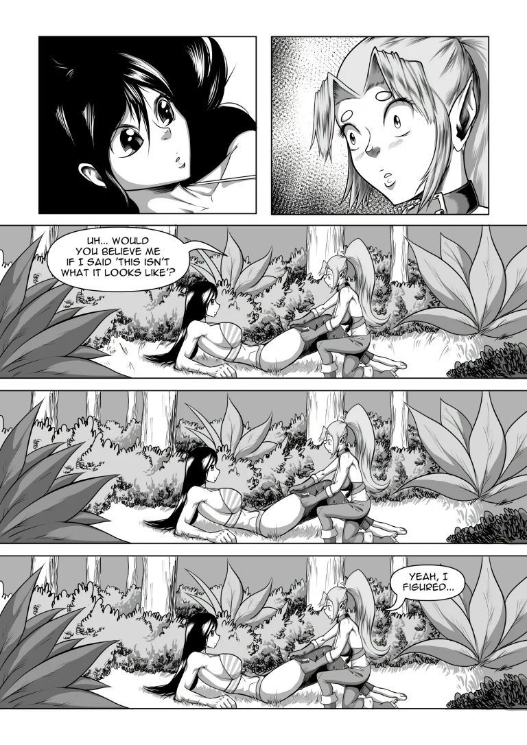 Alice in No Man's Land 2 porn comic picture 9