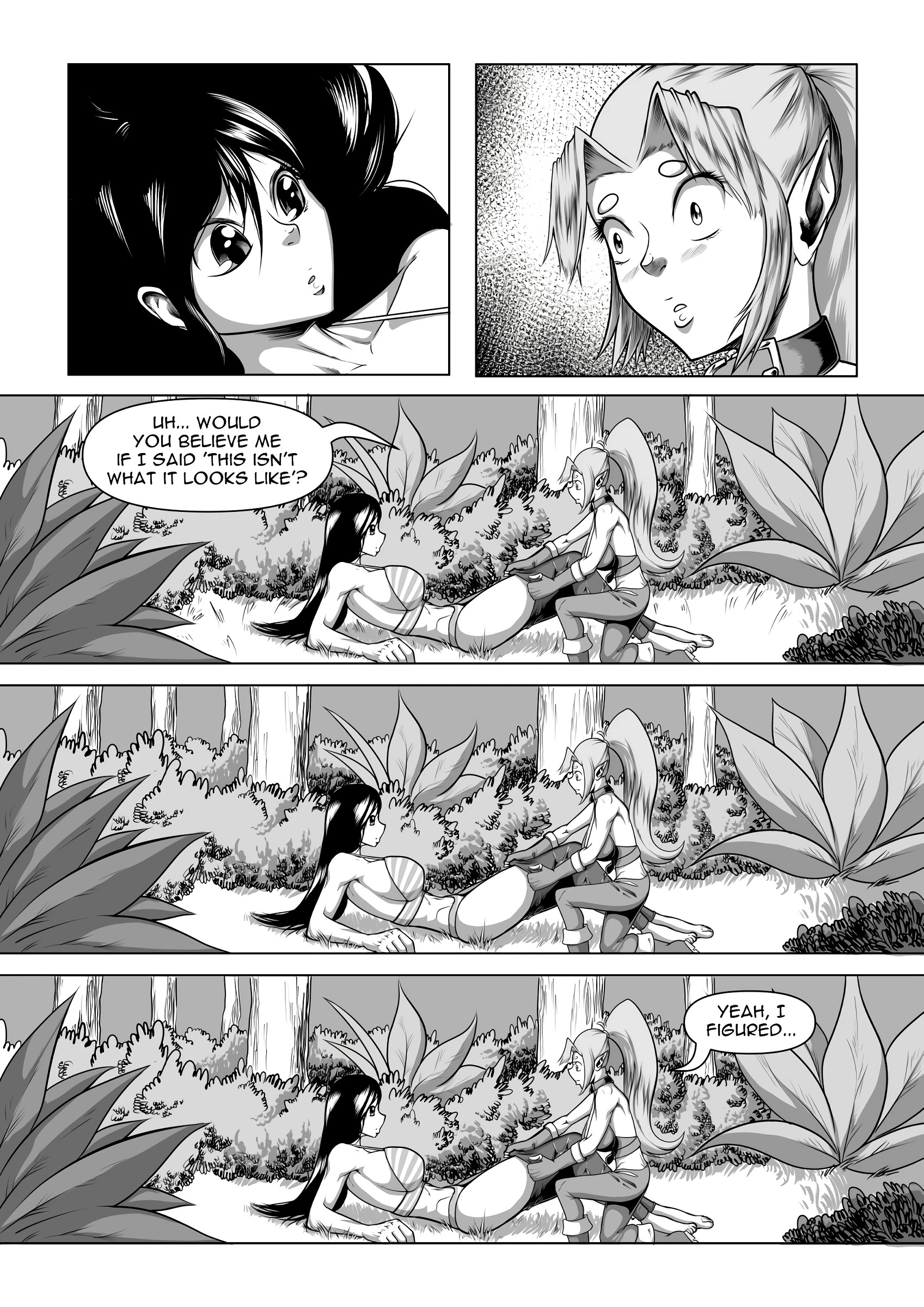 Alice in No Man's Land 2 porn comic picture 9