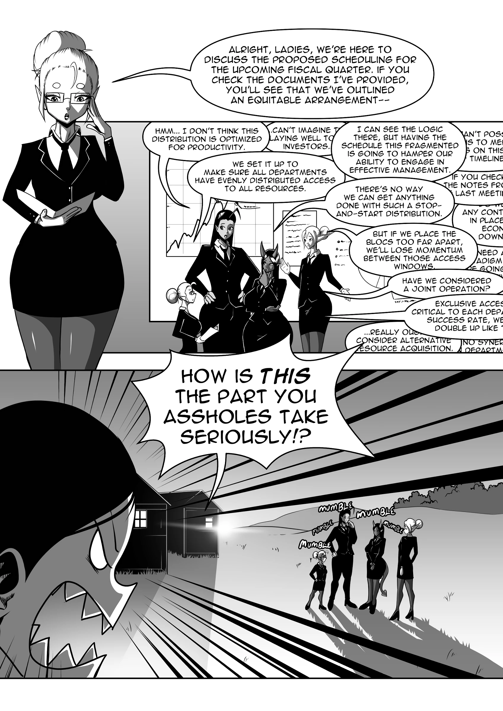 Alice in No Man's Land 3 porn comic picture 13