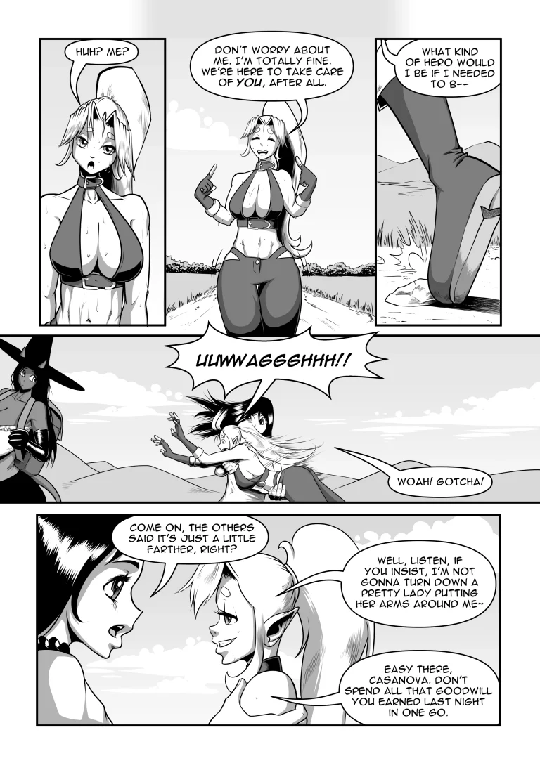 Alice in No Man's Land 3 porn comic picture 7
