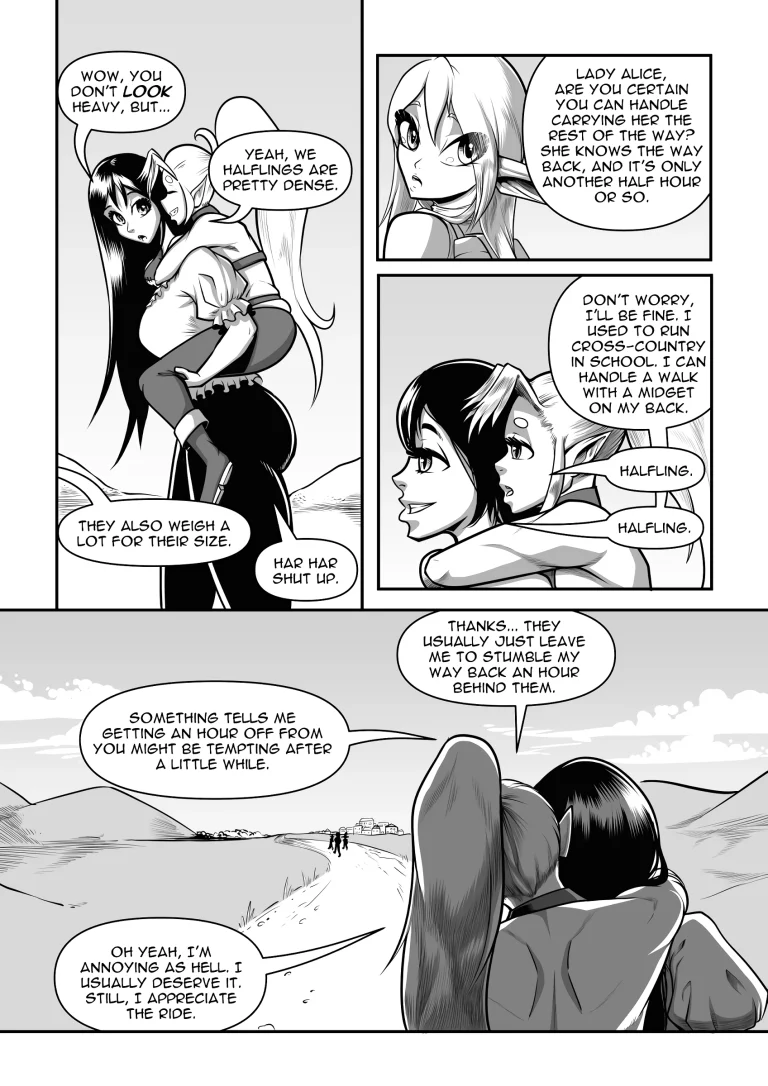 Alice in No Man's Land 3 porn comic picture 8