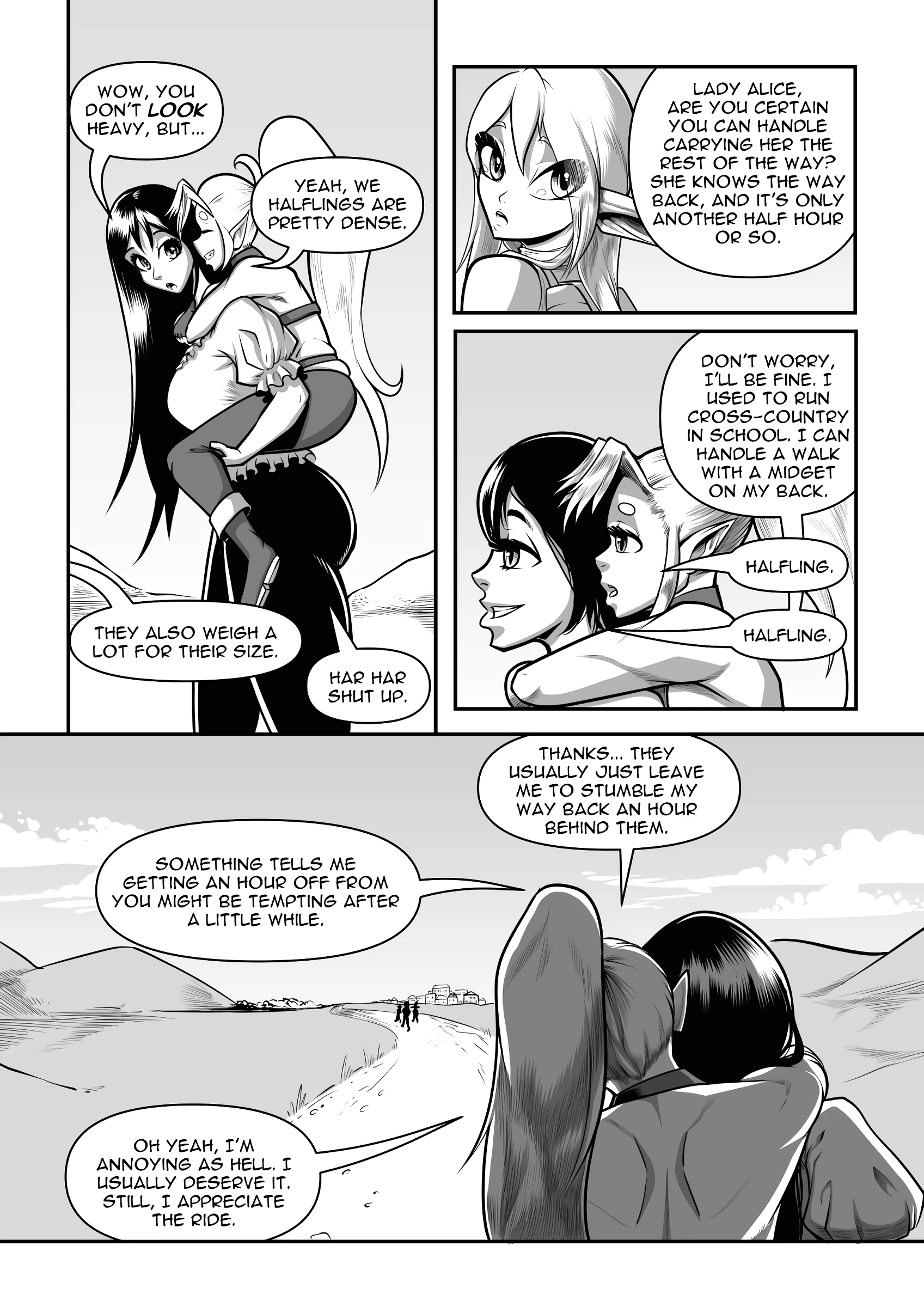 Alice in No Man's Land 3 porn comic picture 8
