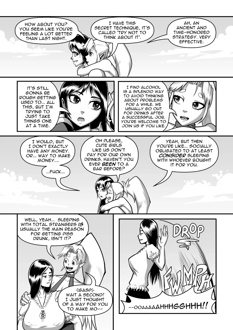 Alice in No Man's Land 3 porn comic picture 9