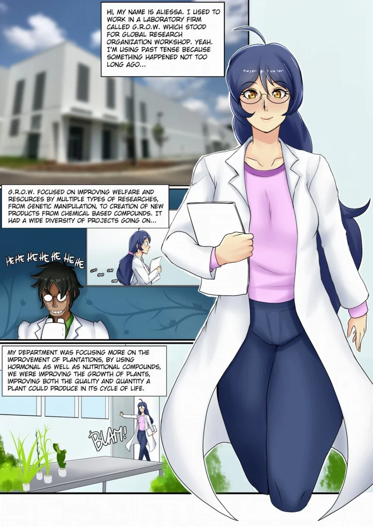 Aliessa's Magnification Mishaps porn comic picture 3