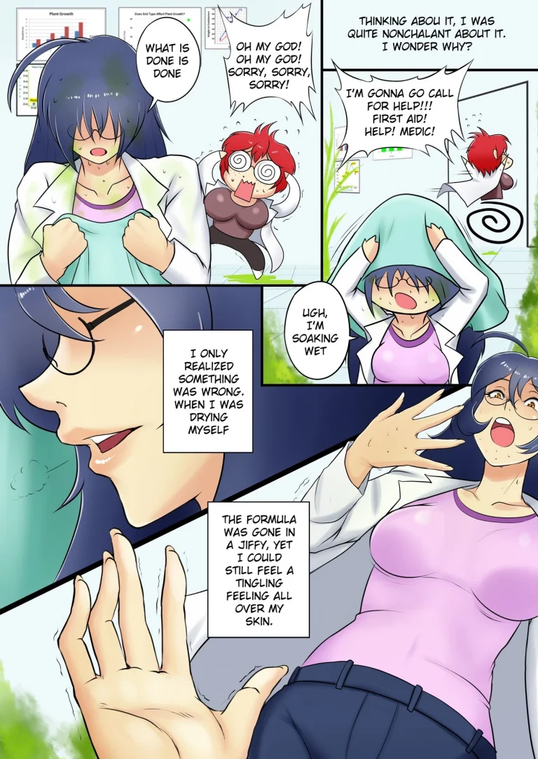 Aliessa's Magnification Mishaps porn comic picture 5