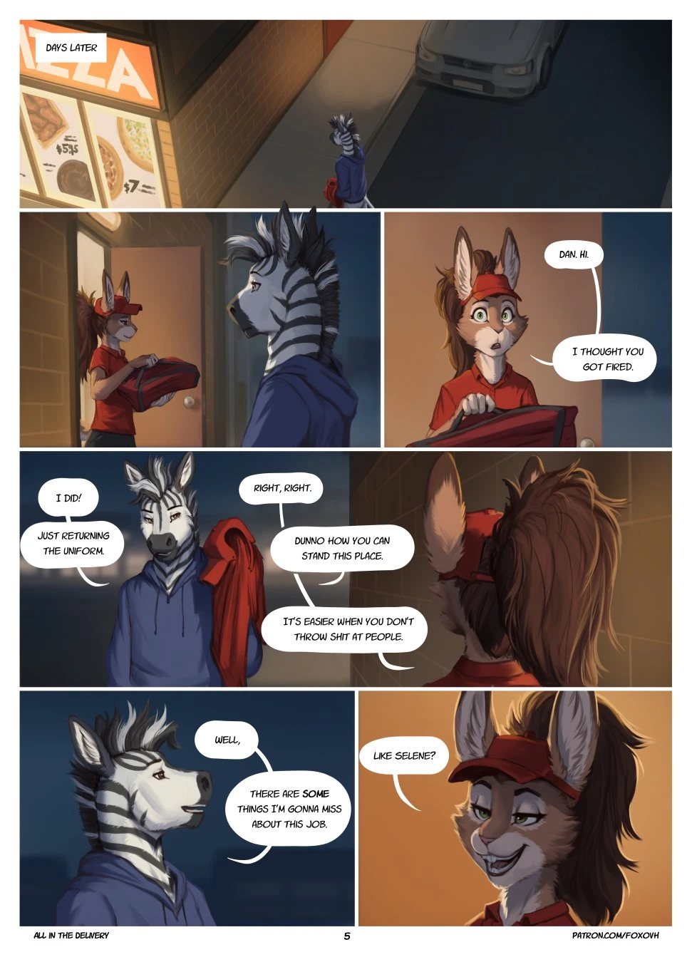All in the Delivery porn comic picture 5