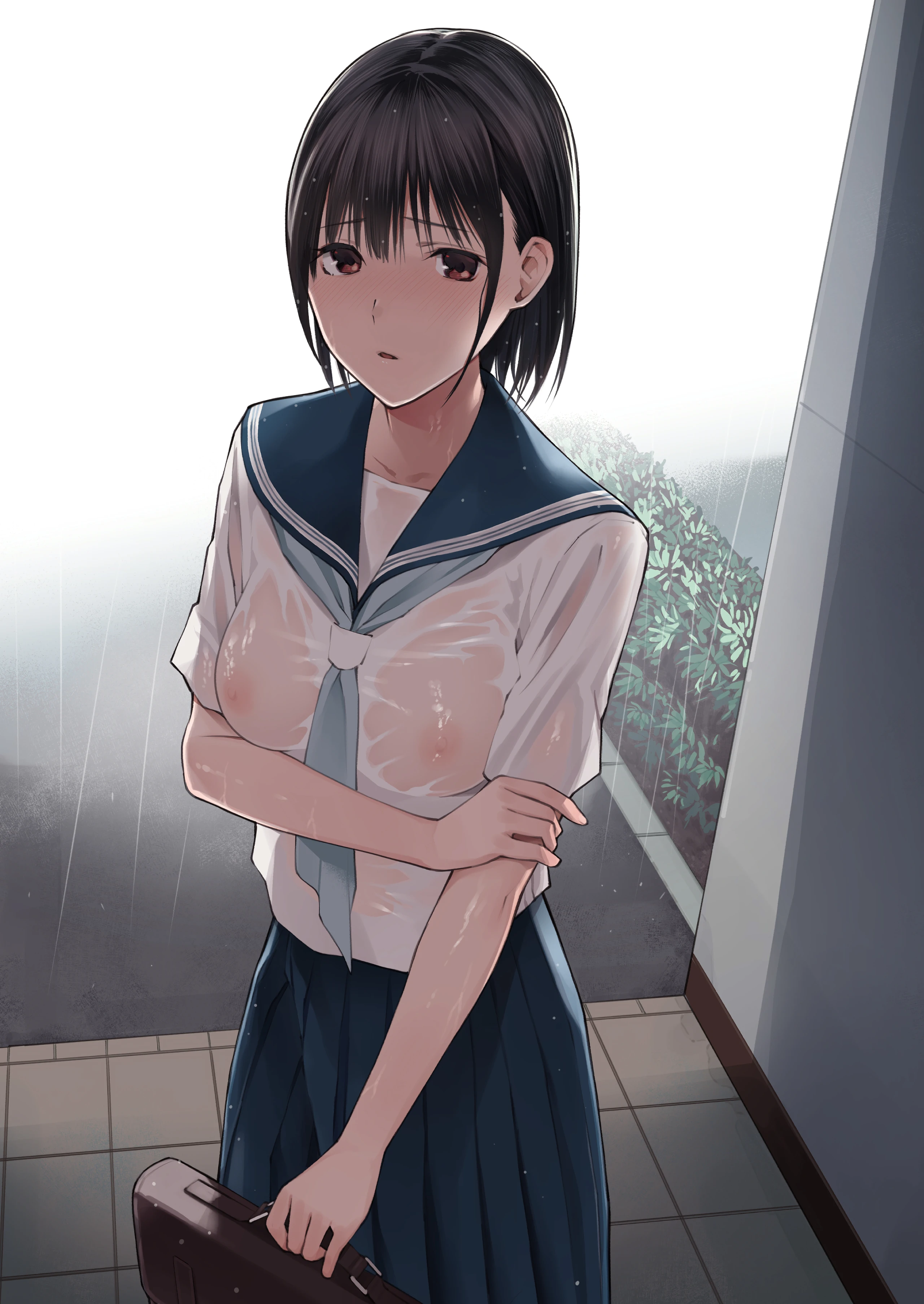 Ame no Hi wa, Honnori Chikubi porn comic picture 1