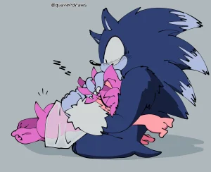Amy! your tail is showing! porn comic picture 1