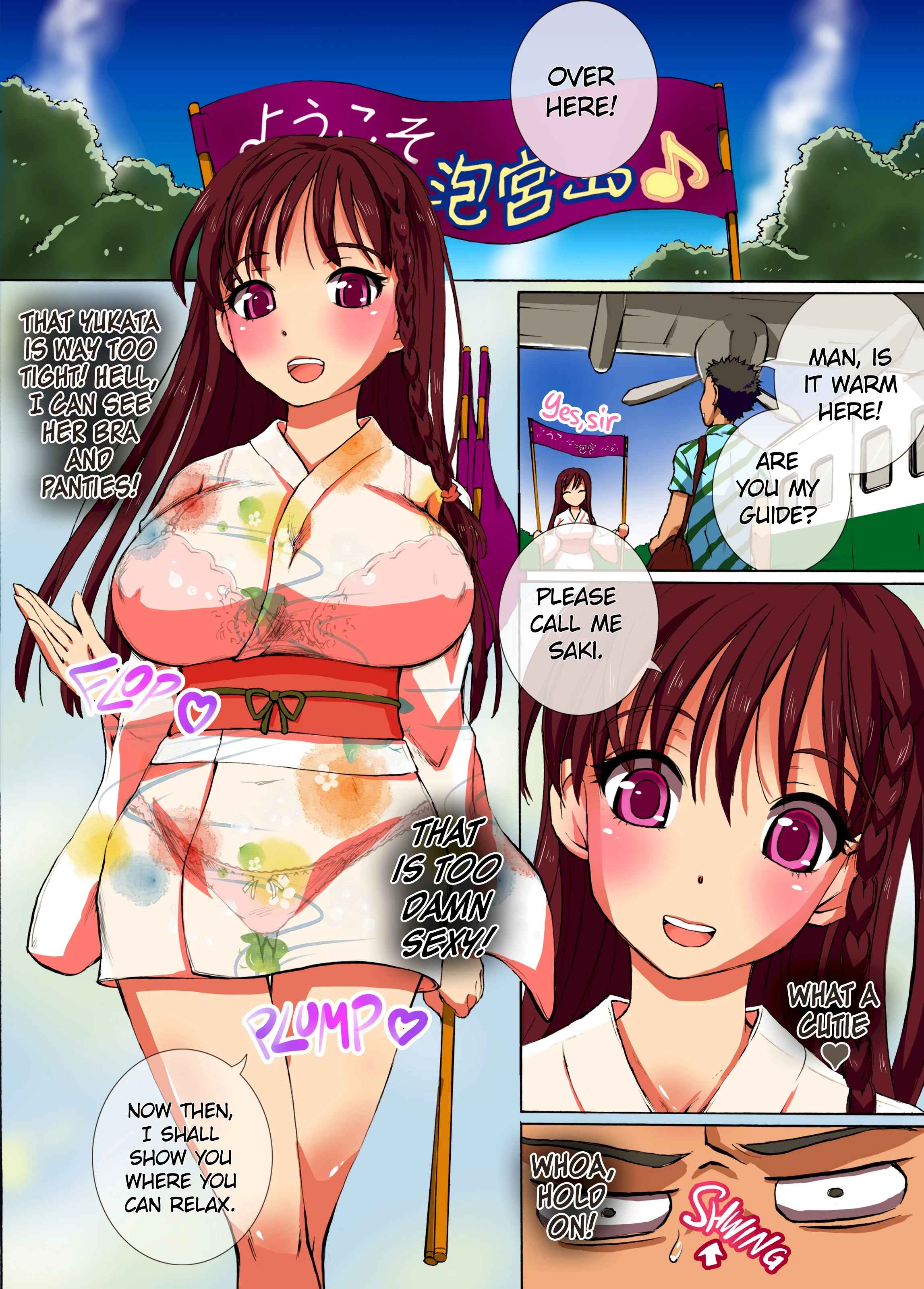 An All-Women Resort Where You Can Have Sex with Anyone porn comic picture 3