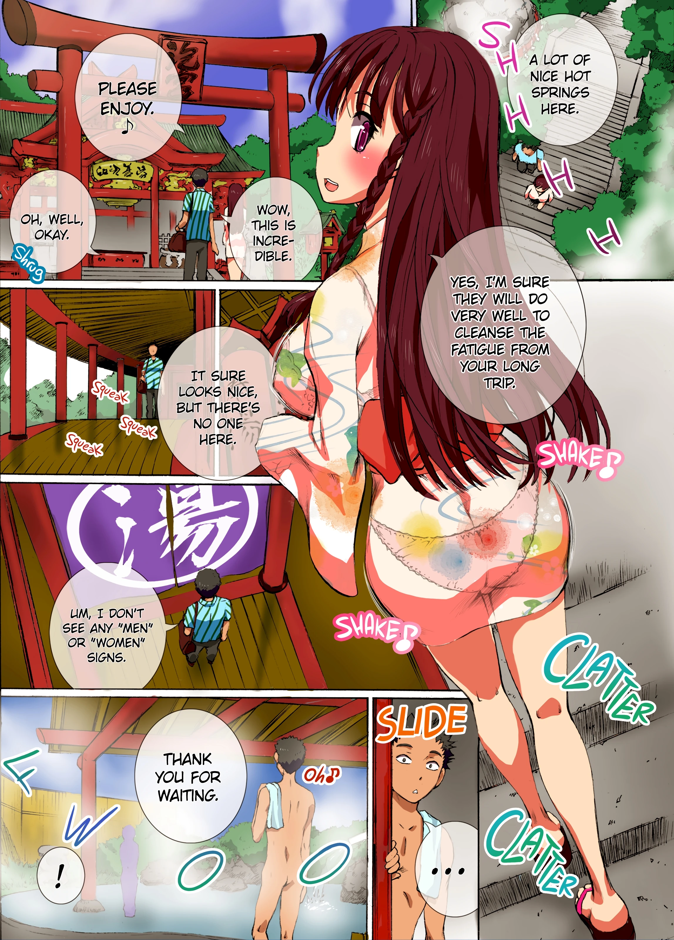 An All-Women Resort Where You Can Have Sex with Anyone porn comic picture 4