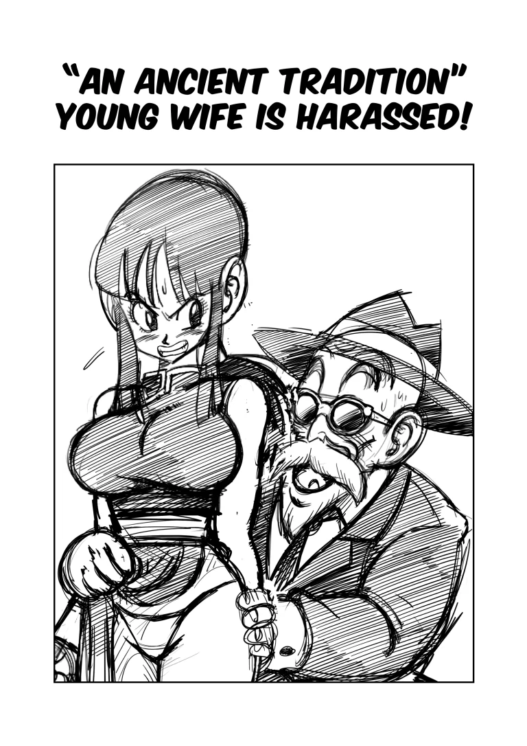 An Ancient Tradition - Young Wife Is Harassed! porn comic picture 3