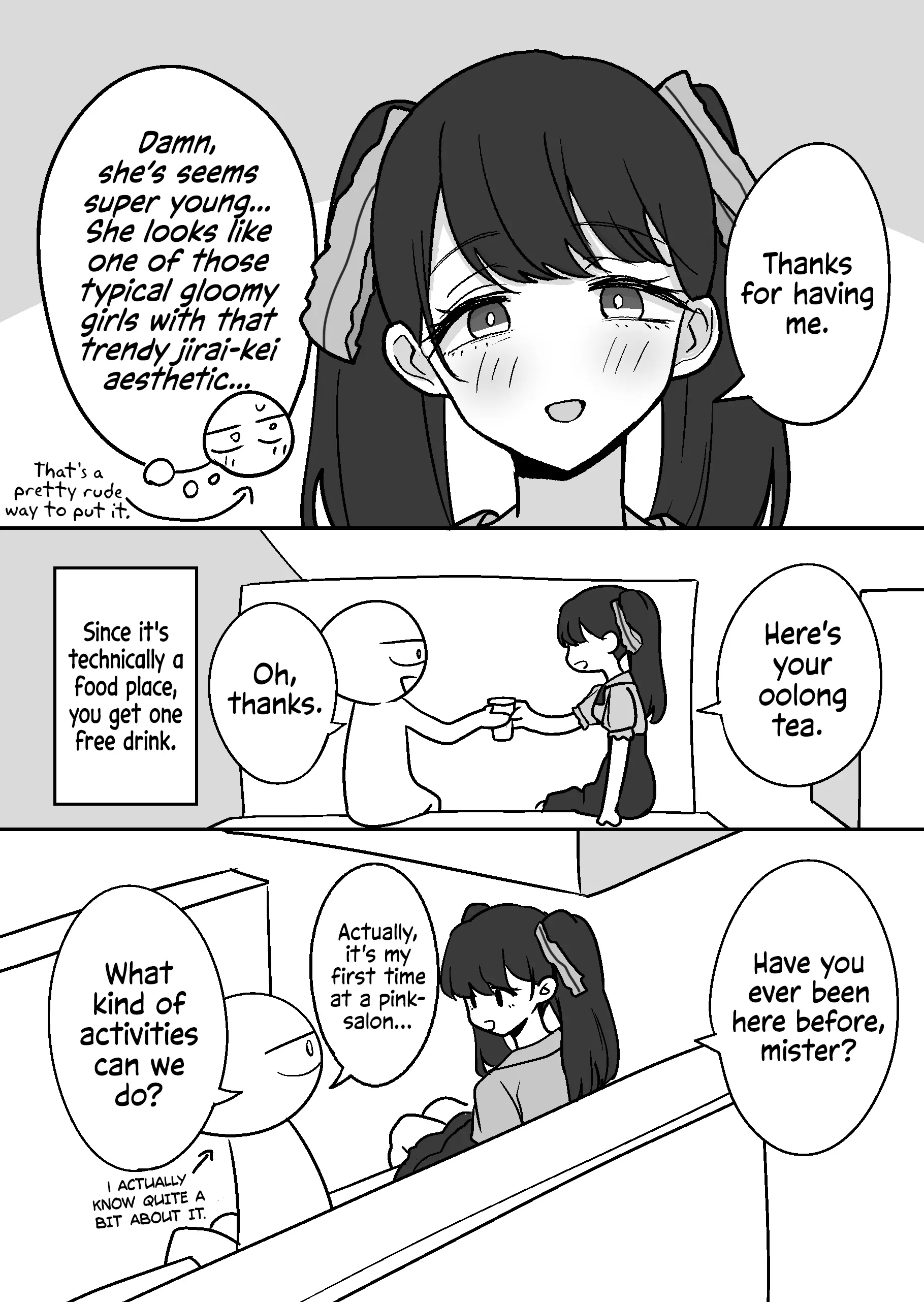 An Ero Manga Artist's Experience in a Pink Salon porn comic picture 16