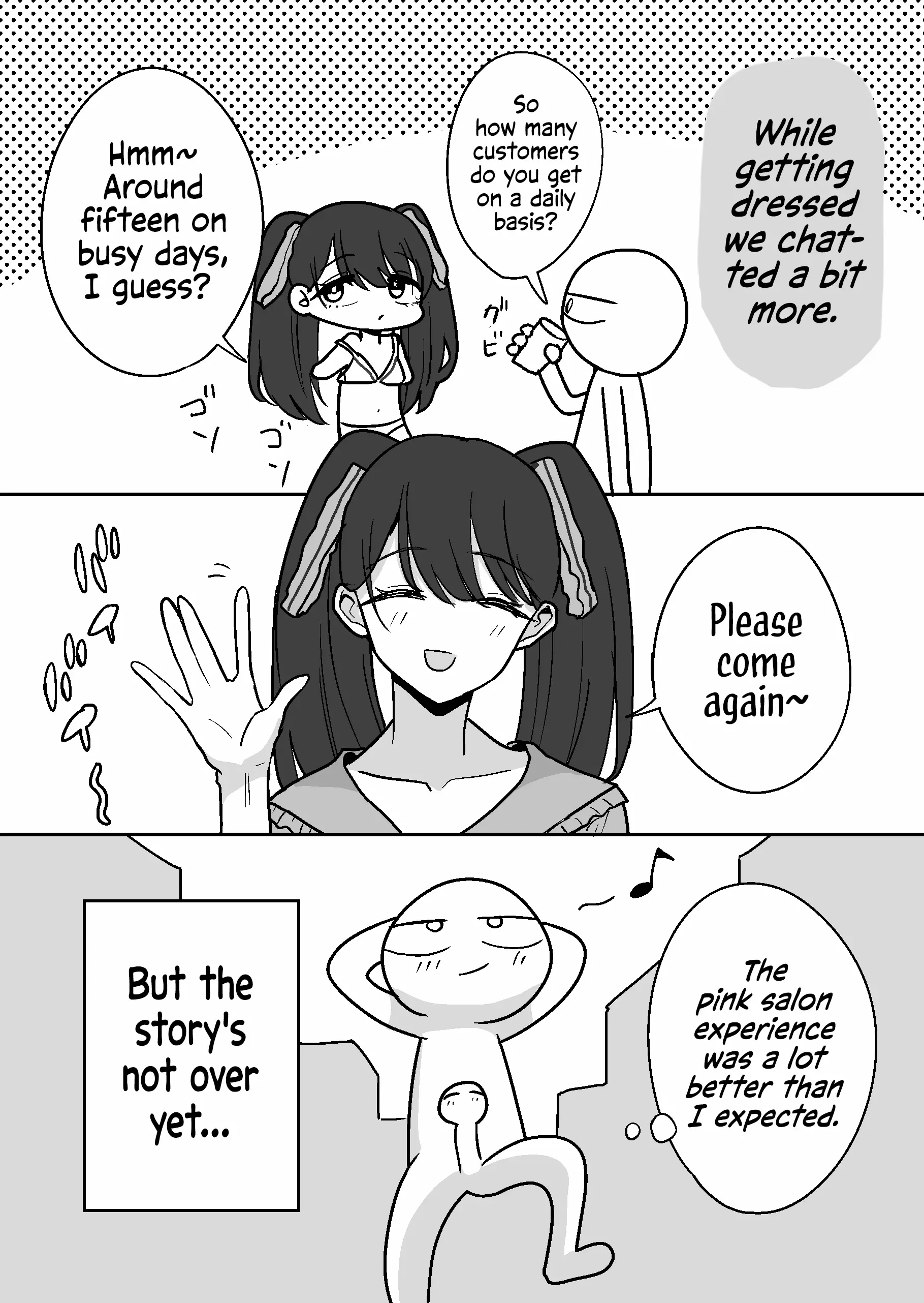 An Ero Manga Artist's Experience in a Pink Salon porn comic picture 30