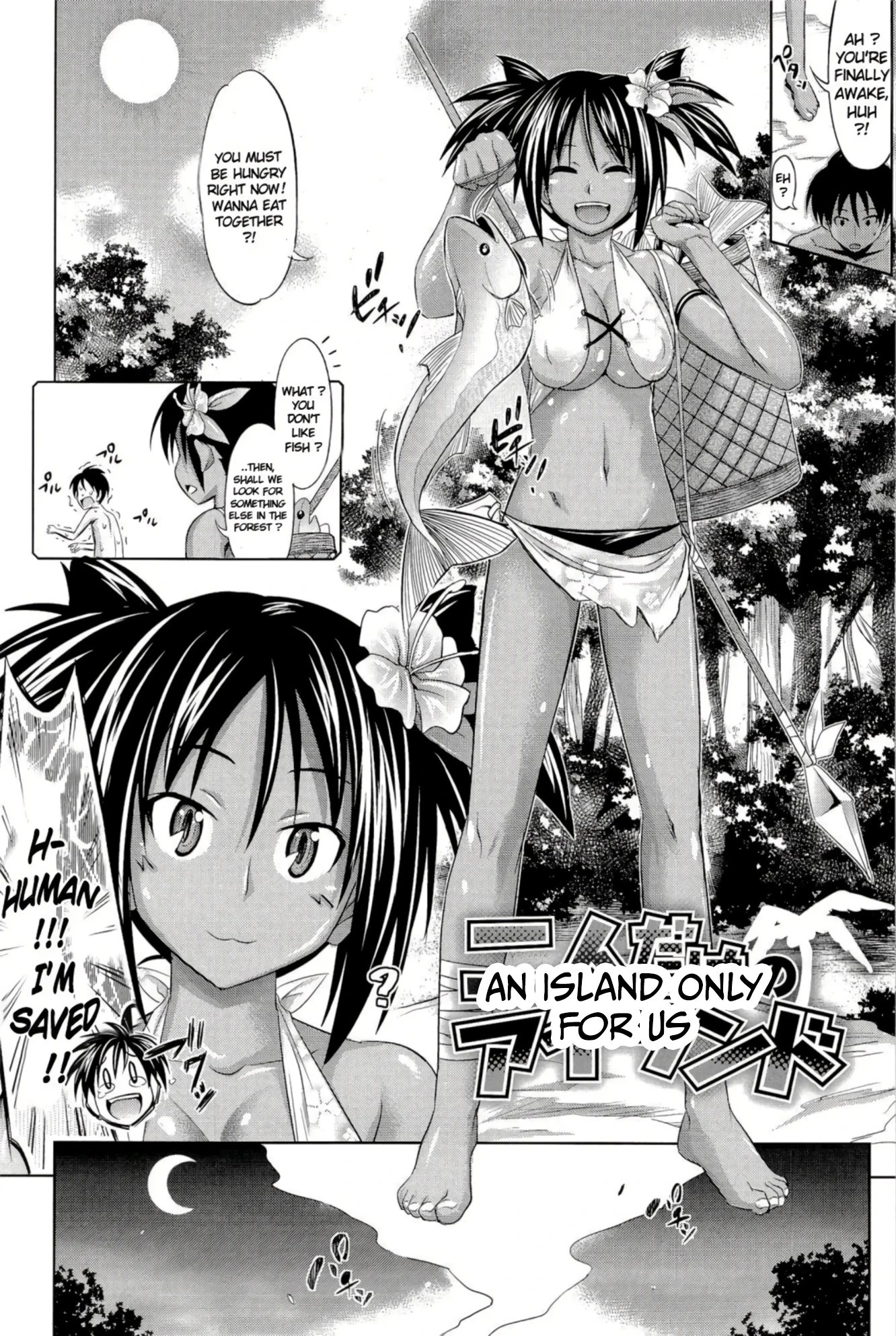 An Island Only for Us porn comic picture 2