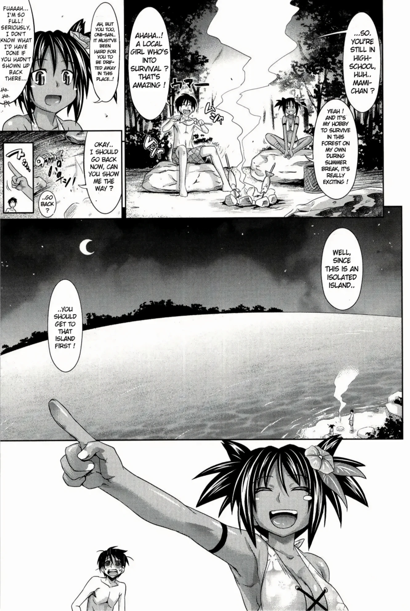 An Island Only for Us porn comic picture 3