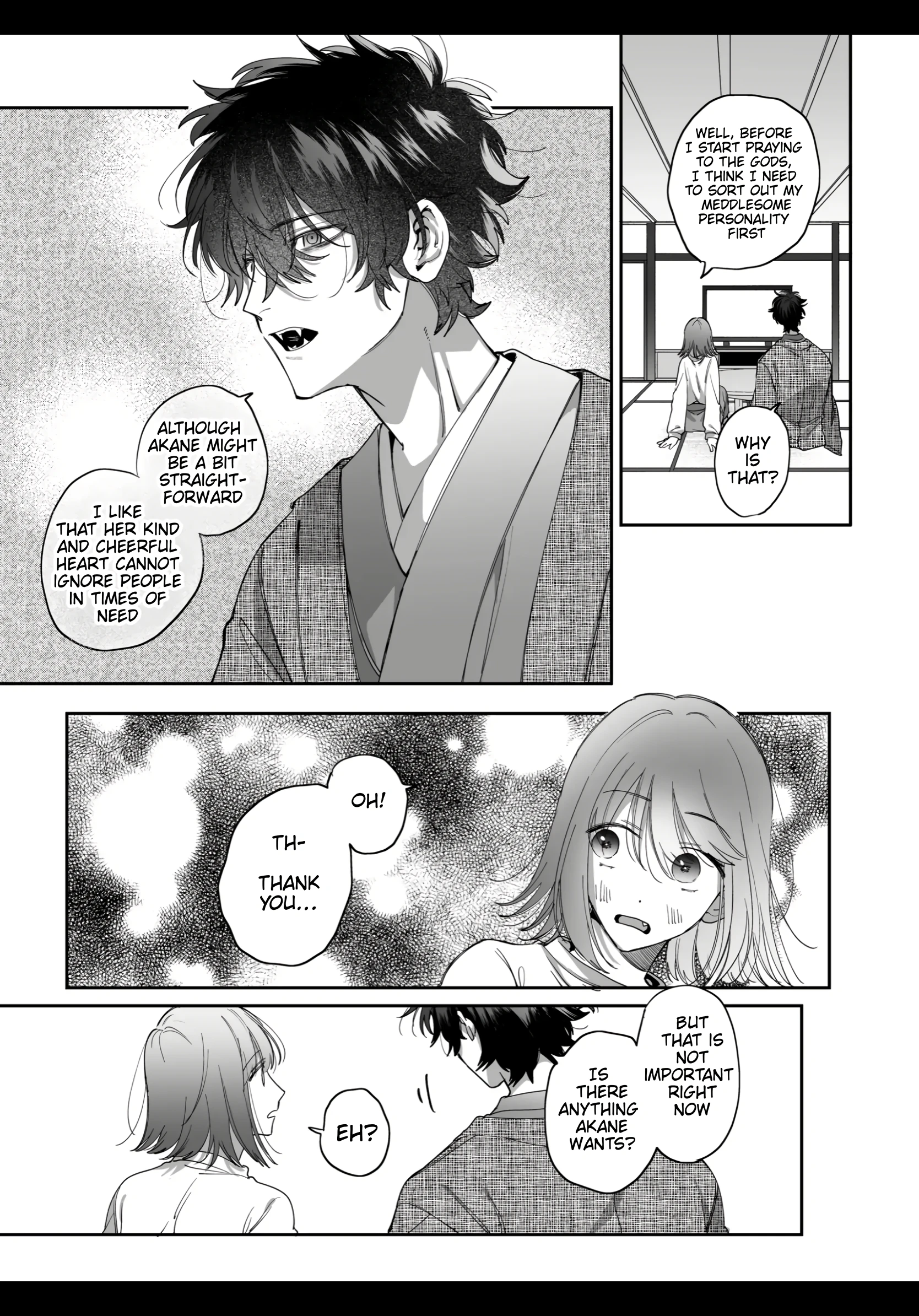 An Ordinary Girl Obsessed Over By a Downer Deity porn comic picture 13