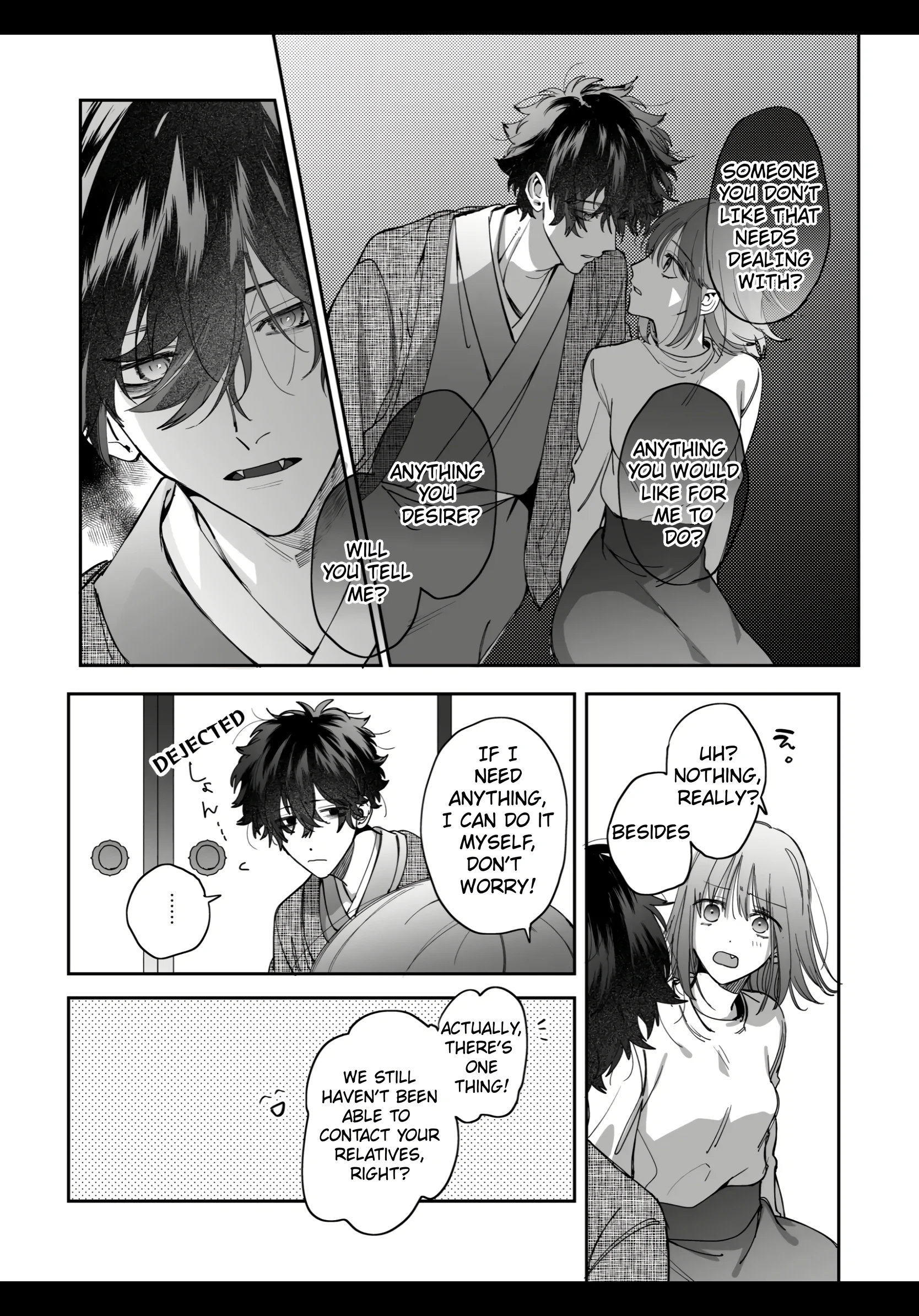 An Ordinary Girl Obsessed Over By a Downer Deity porn comic picture 14