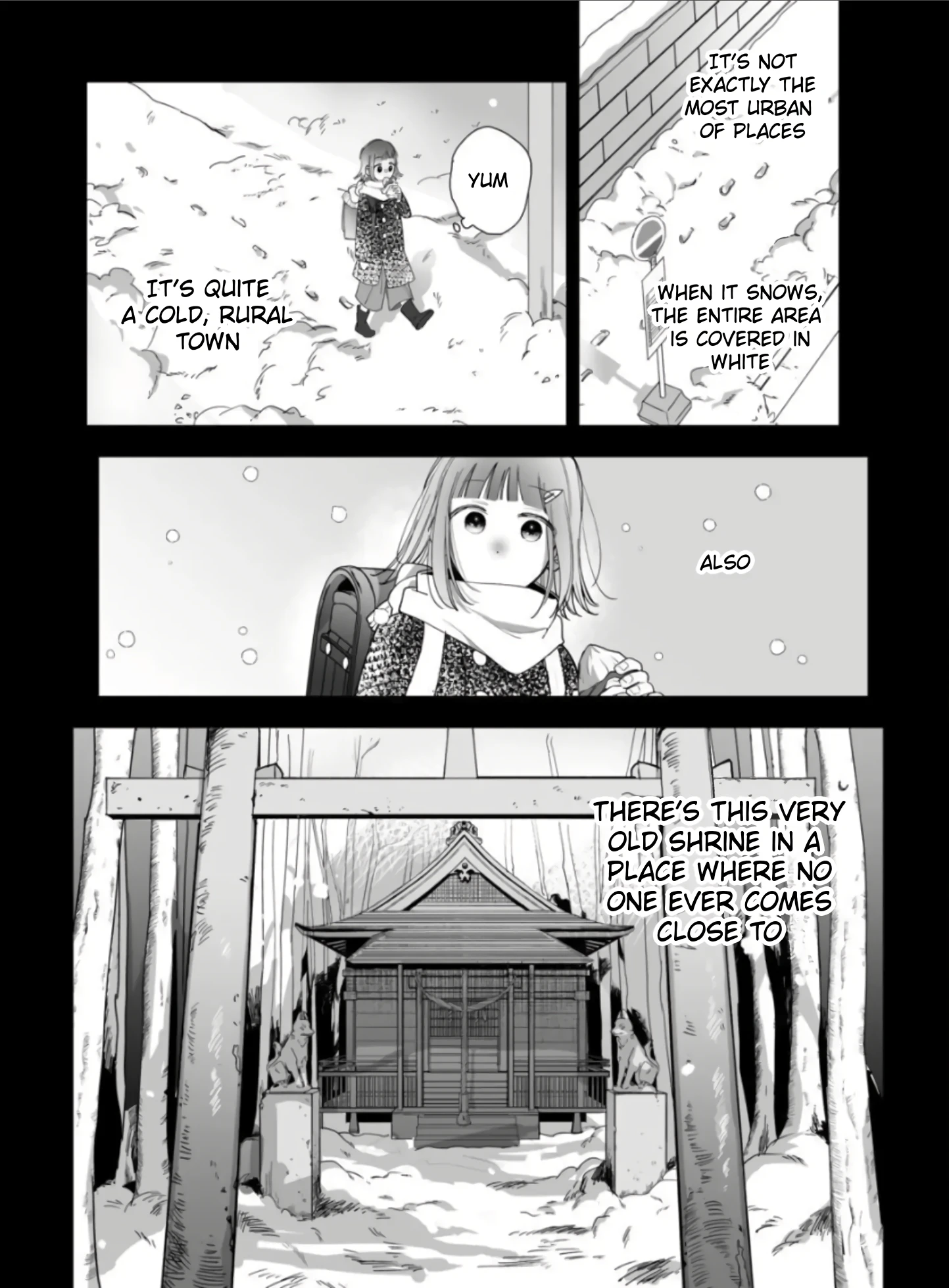 An Ordinary Girl Obsessed Over By a Downer Deity porn comic picture 2