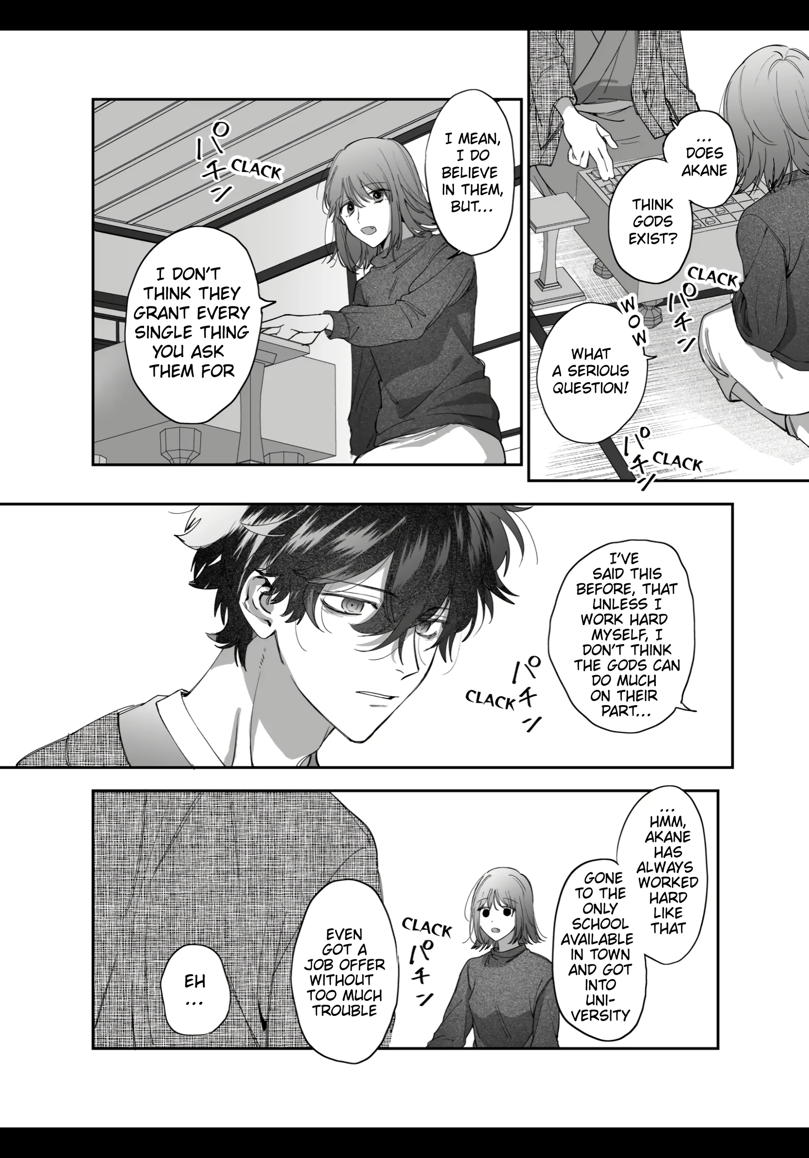 An Ordinary Girl Obsessed Over By a Downer Deity porn comic picture 26
