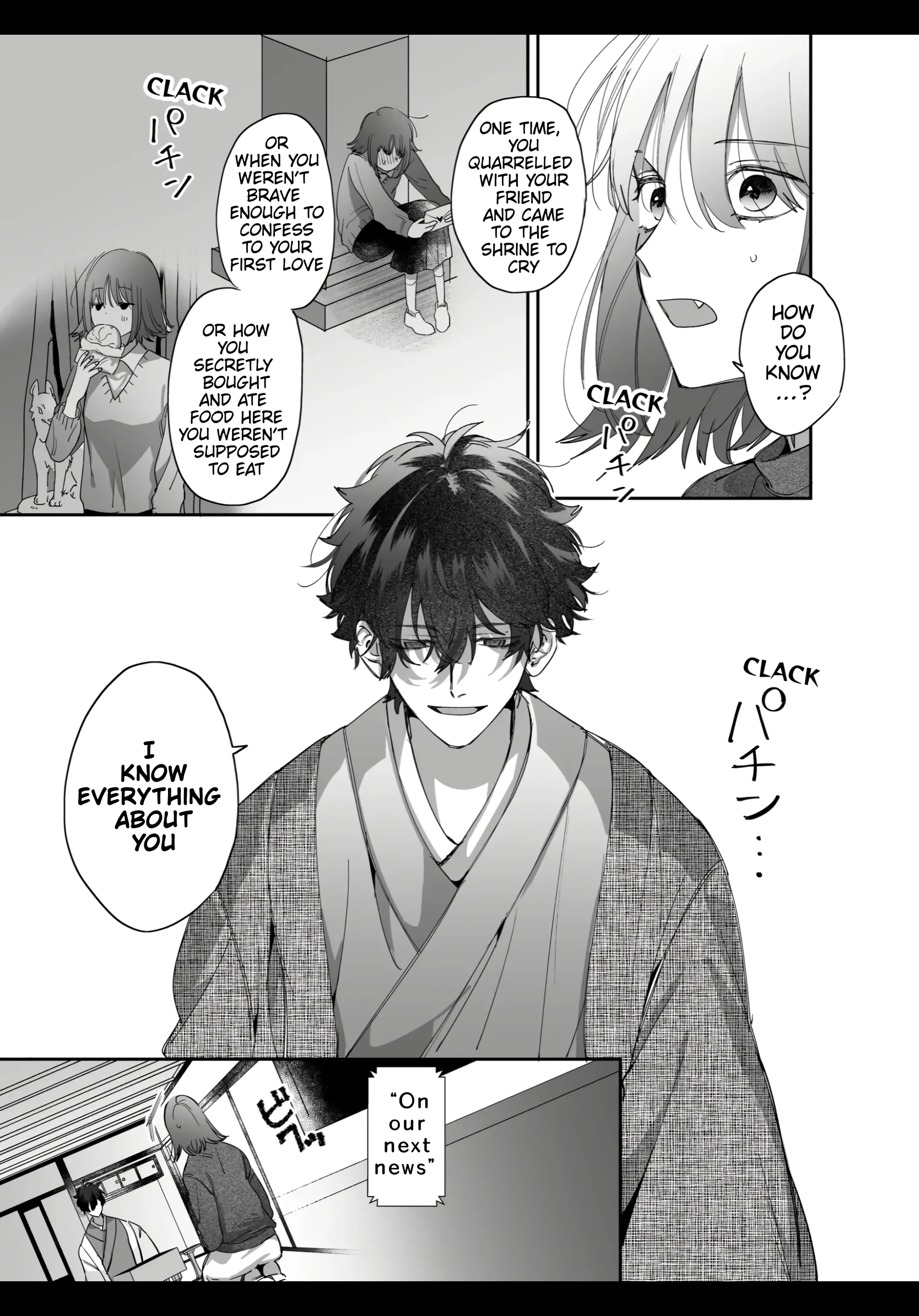 An Ordinary Girl Obsessed Over By a Downer Deity porn comic picture 27