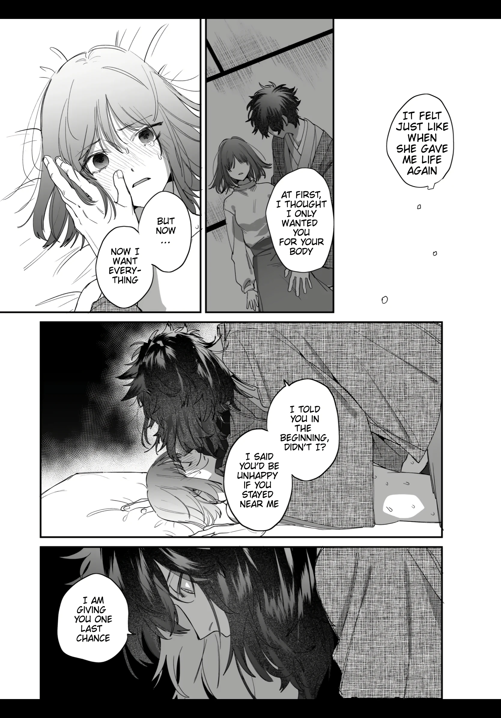 An Ordinary Girl Obsessed Over By a Downer Deity porn comic picture 39