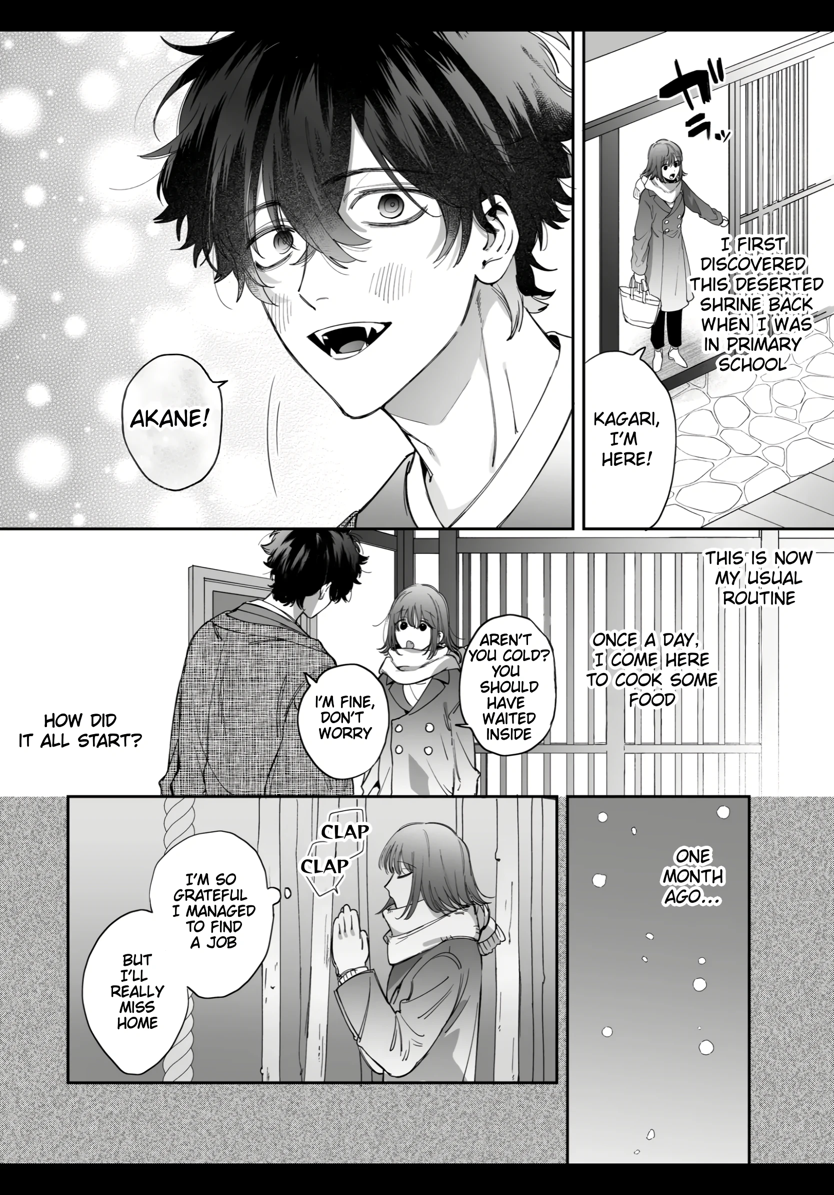 An Ordinary Girl Obsessed Over By a Downer Deity porn comic picture 4