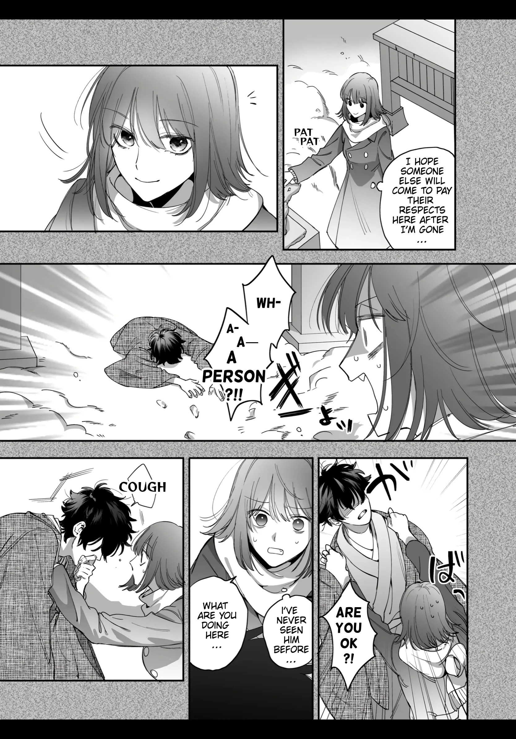 An Ordinary Girl Obsessed Over By a Downer Deity porn comic picture 5