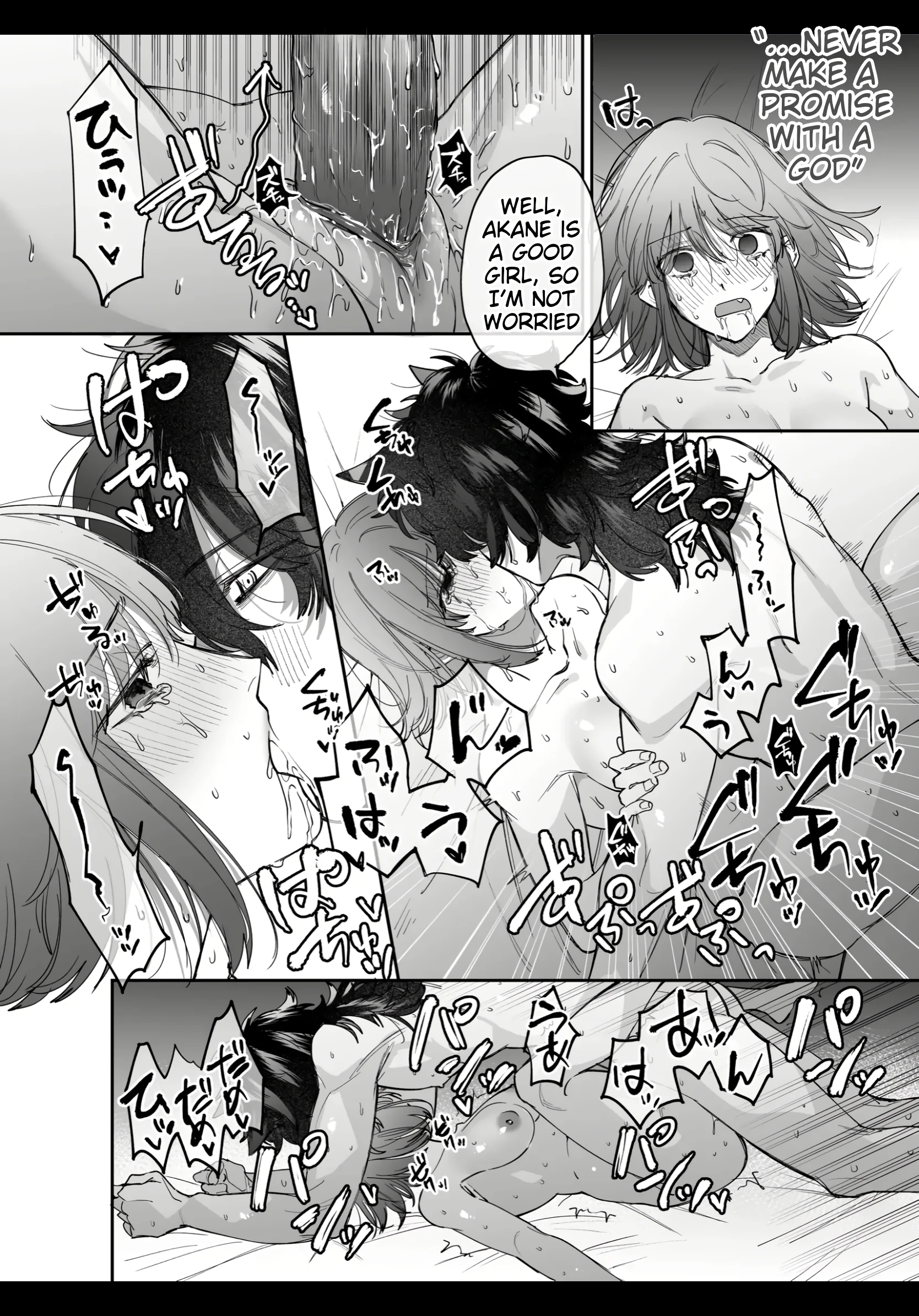 An Ordinary Girl Obsessed Over By a Downer Deity porn comic picture 52