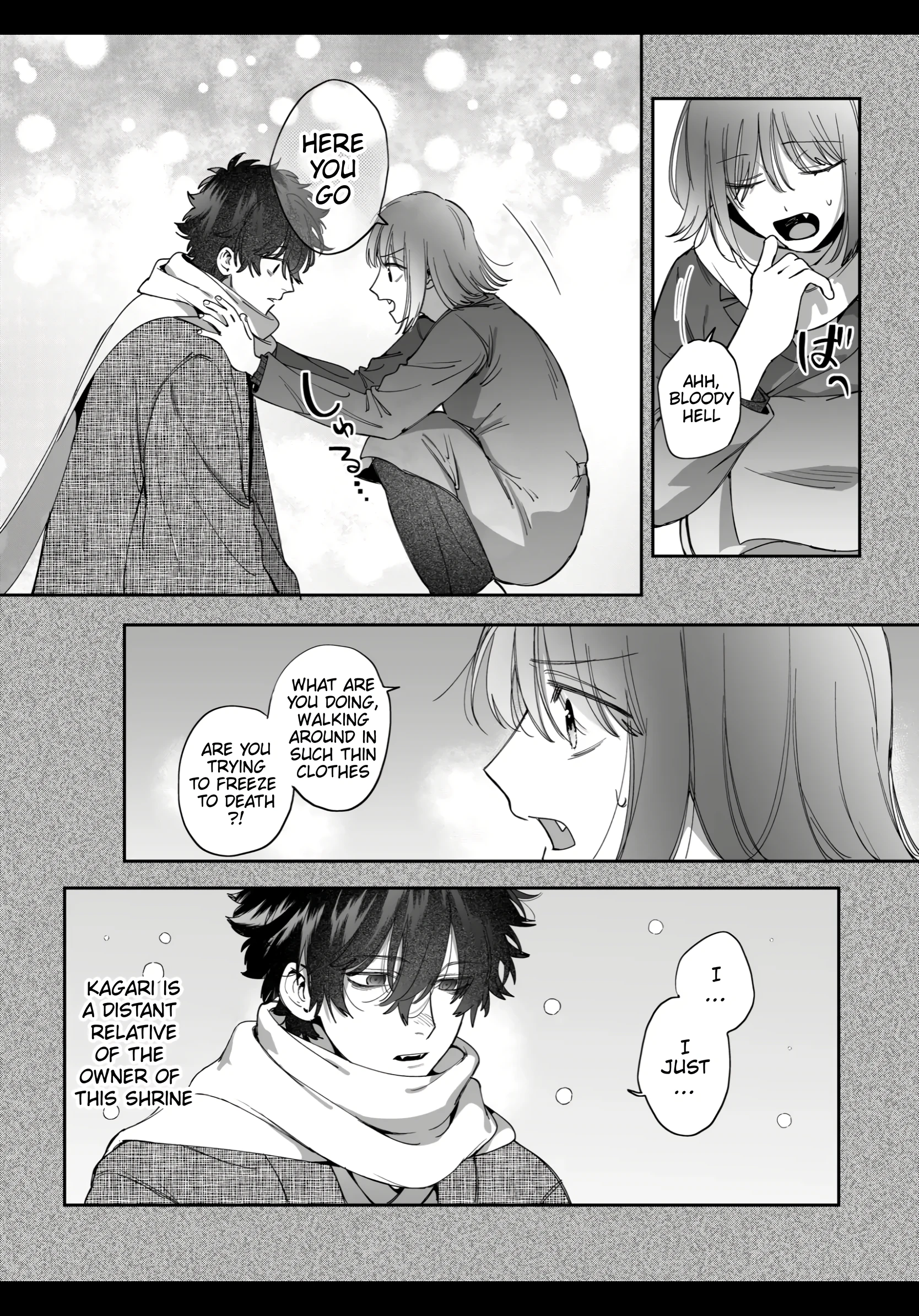 An Ordinary Girl Obsessed Over By a Downer Deity porn comic picture 6