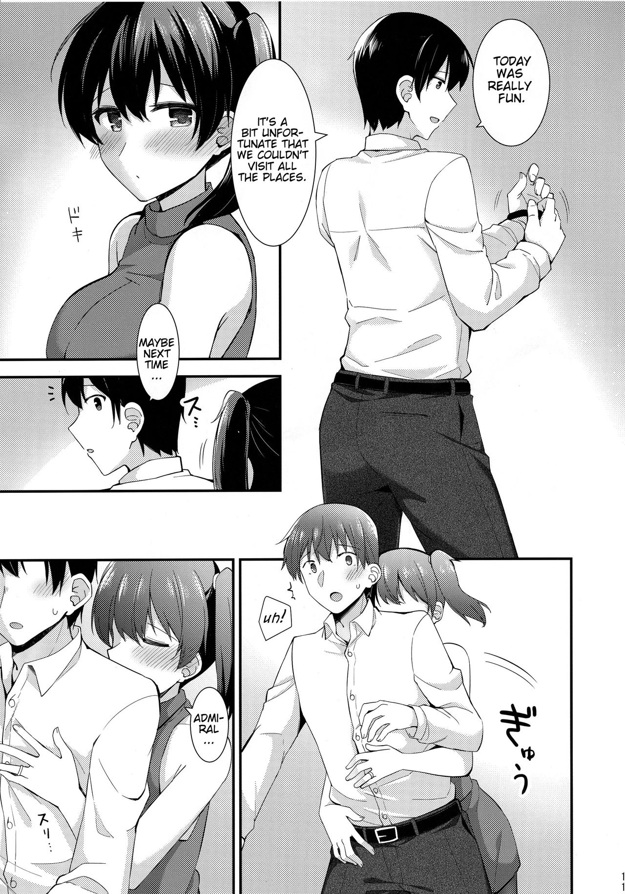 An overnight hotel date with Kaga porn comic picture 12