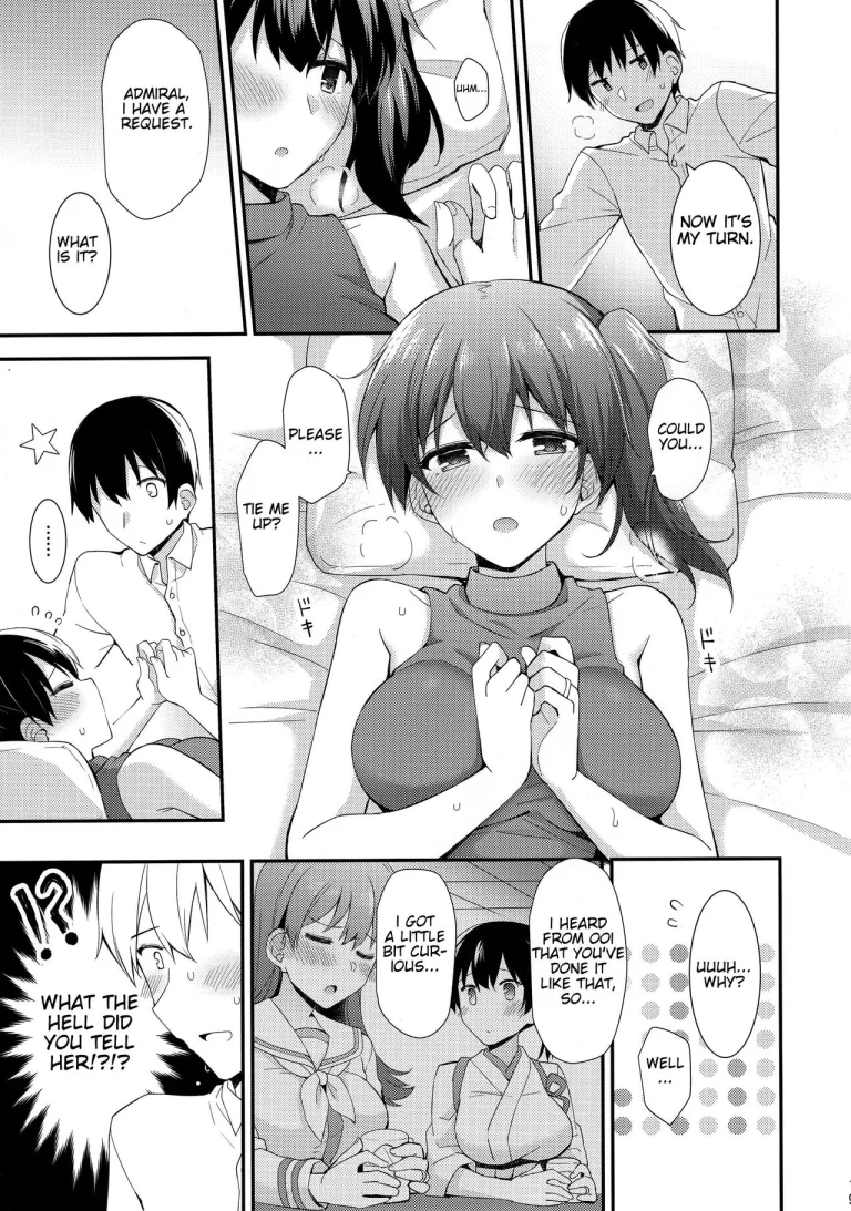 An overnight hotel date with Kaga porn comic picture 20