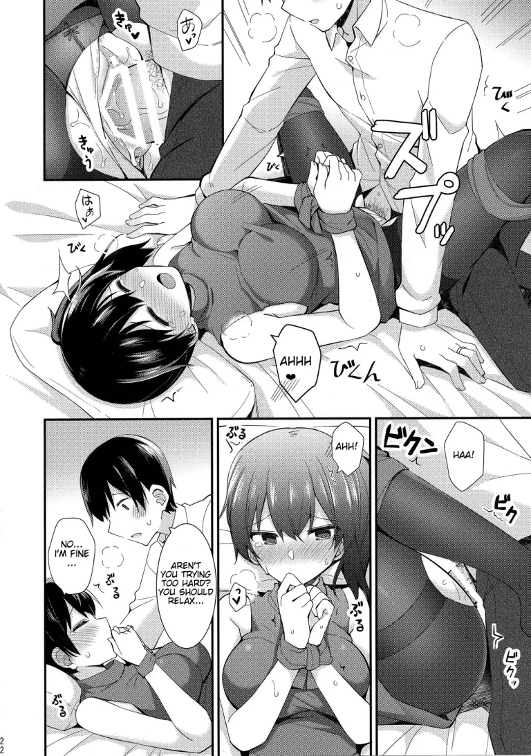An overnight hotel date with Kaga porn comic picture 23