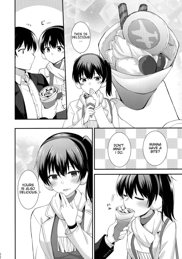 An overnight hotel date with Kaga porn comic picture 7