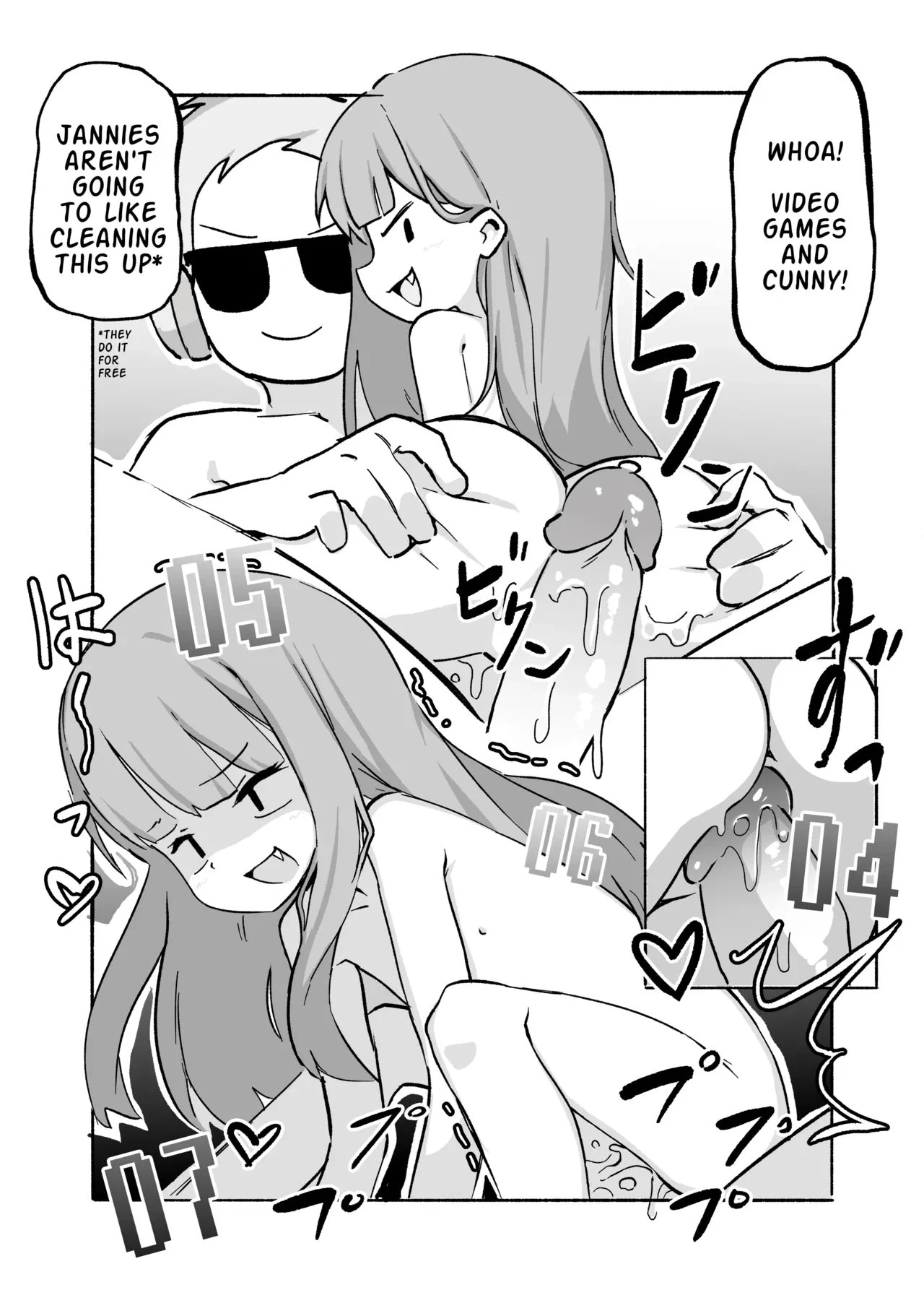 Anatomy of a Gamer's GF porn comic picture 4