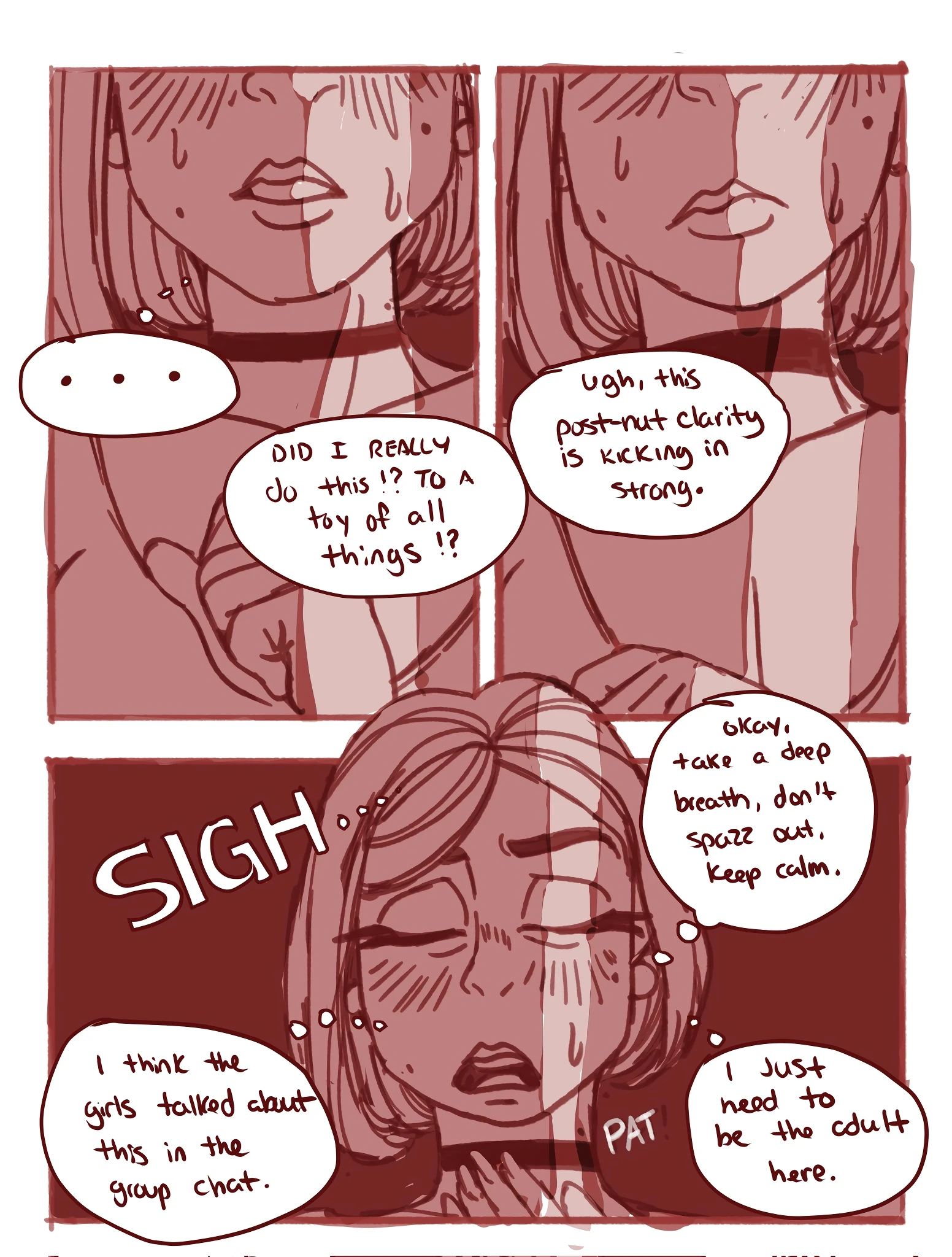 Andy's coming 2 porn comic picture 2