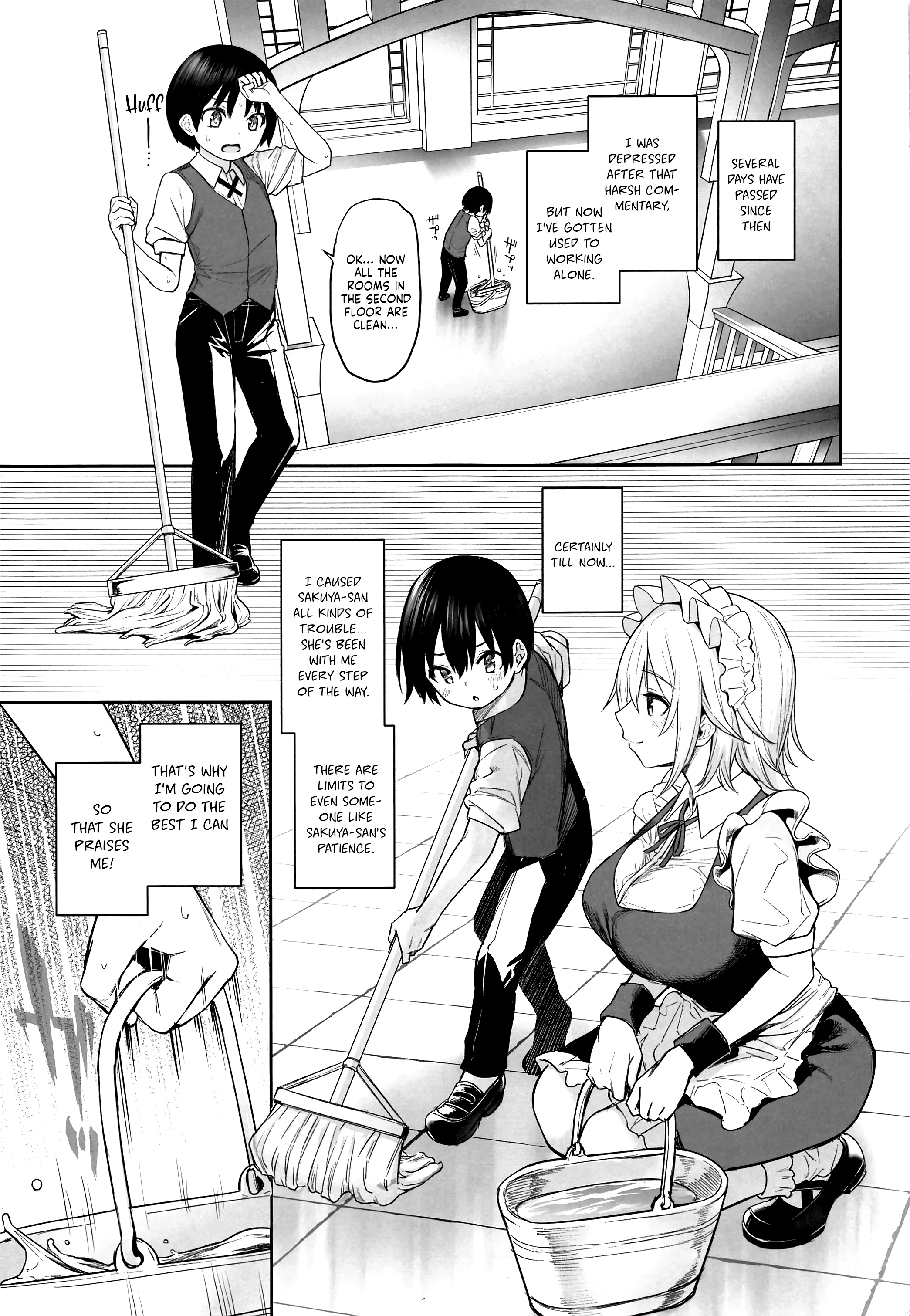 ANMITSU TOUHOU THE AFTER Vol. 3 Please Manage my Ejaculations, Sakuya-san! porn comic picture 4