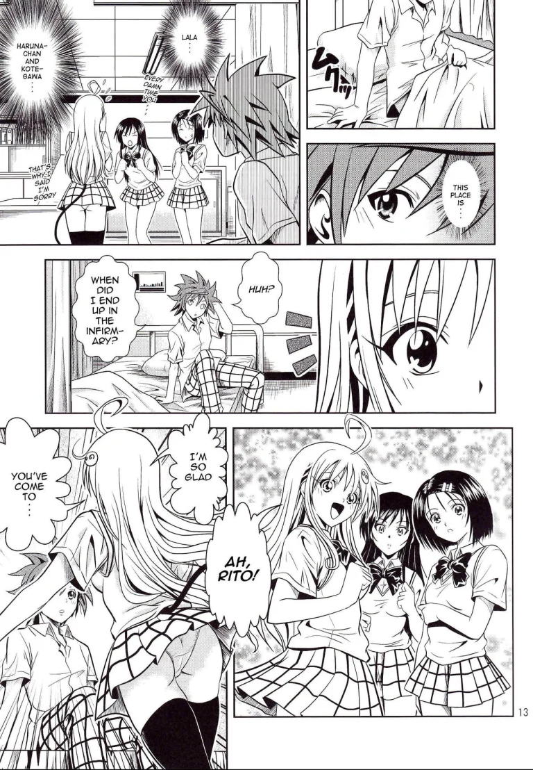 Anoko-tachi ga Taihen na Koto ni Nattemasu porn comic picture 13