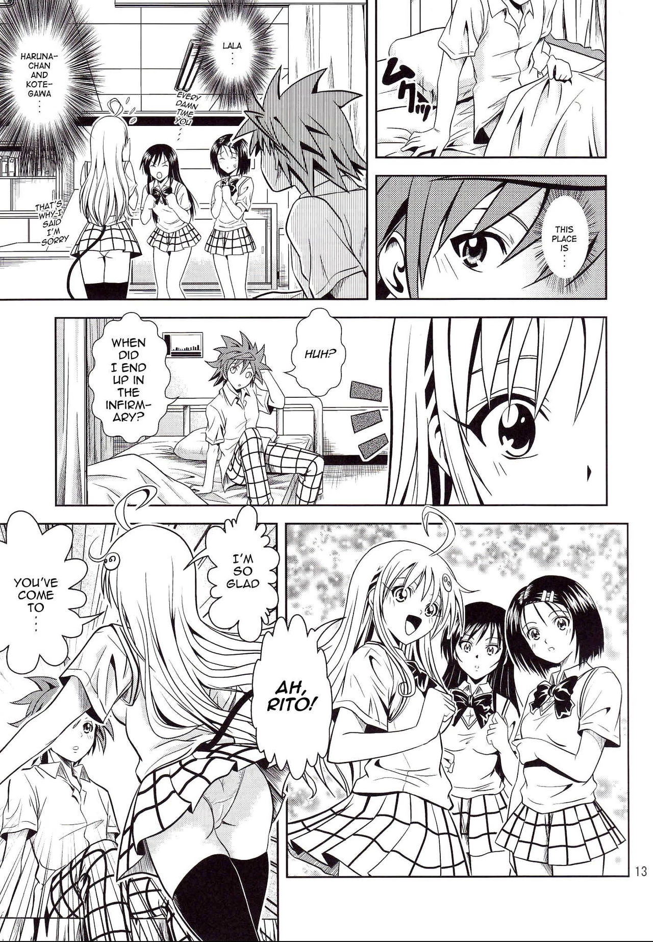 Anoko-tachi ga Taihen na Koto ni Nattemasu porn comic picture 13