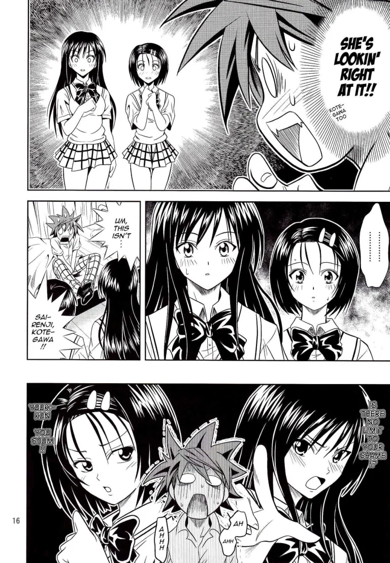 Anoko-tachi ga Taihen na Koto ni Nattemasu porn comic picture 16