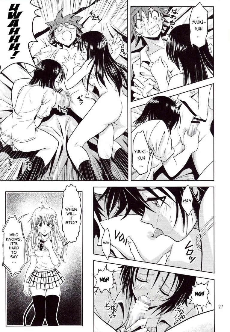 Anoko-tachi ga Taihen na Koto ni Nattemasu porn comic picture 27