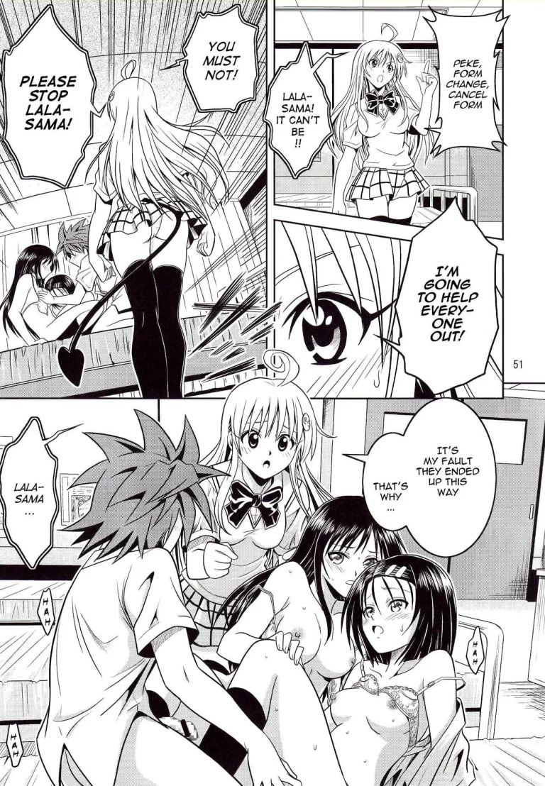 Anoko-tachi ga Taihen na Koto ni Nattemasu porn comic picture 51