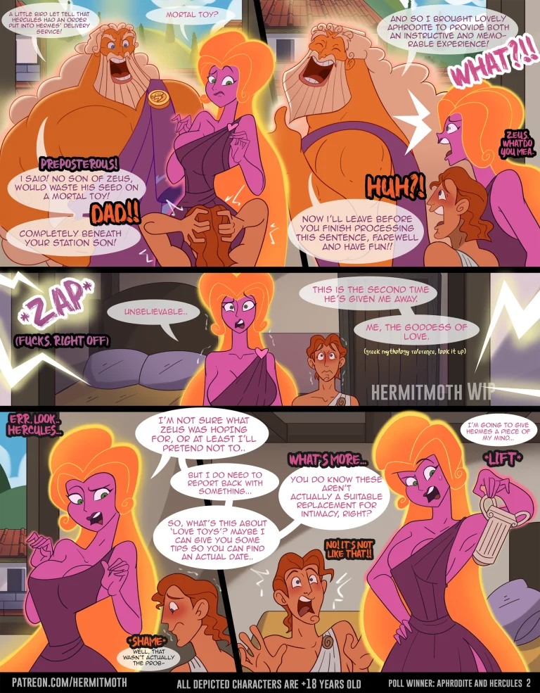Aphrodite's Lesson porn comic picture 2