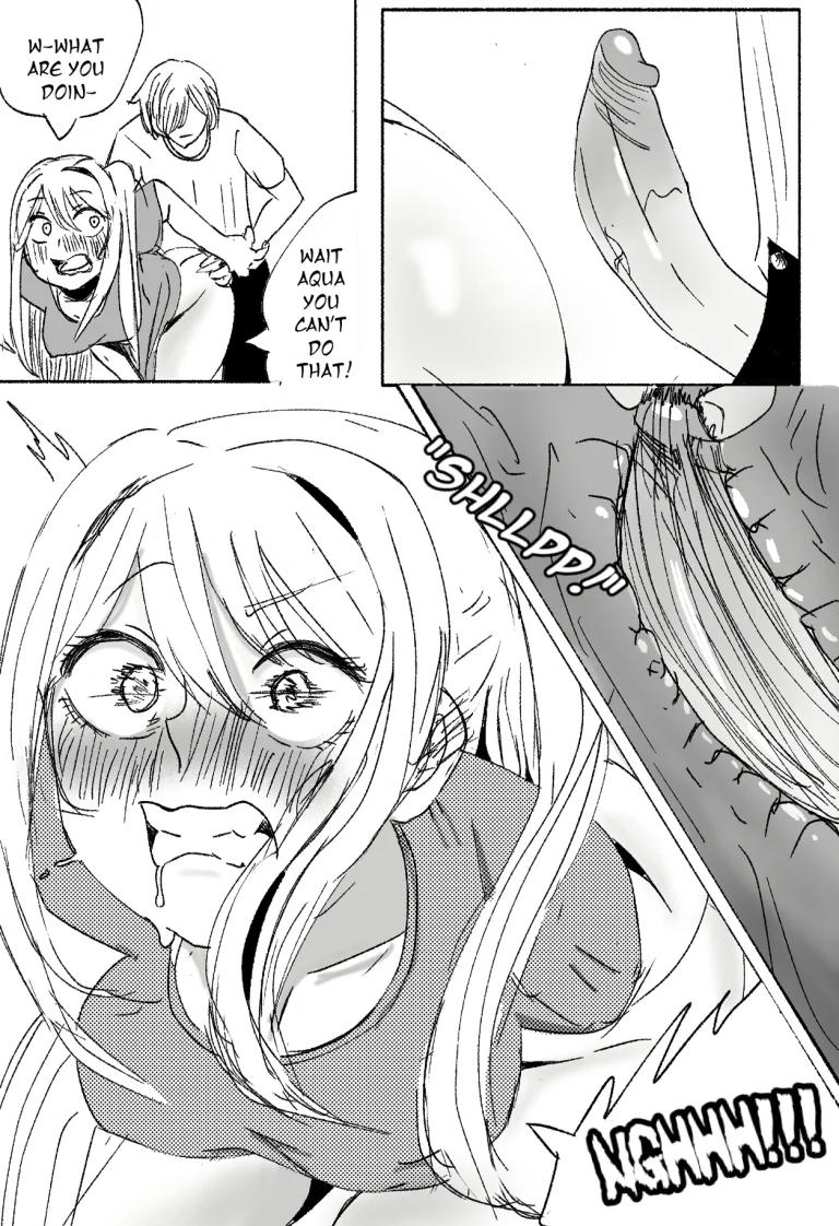 Aqua x Ruby porn comic picture 3