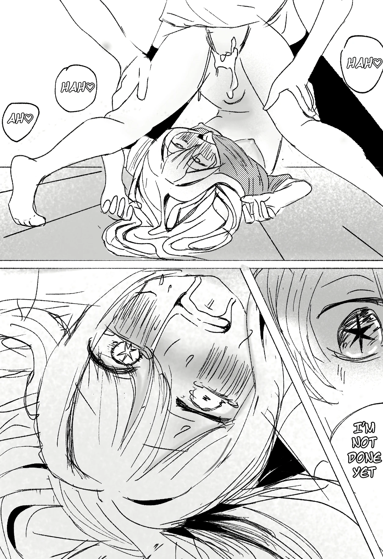 Aqua x Ruby porn comic picture 6
