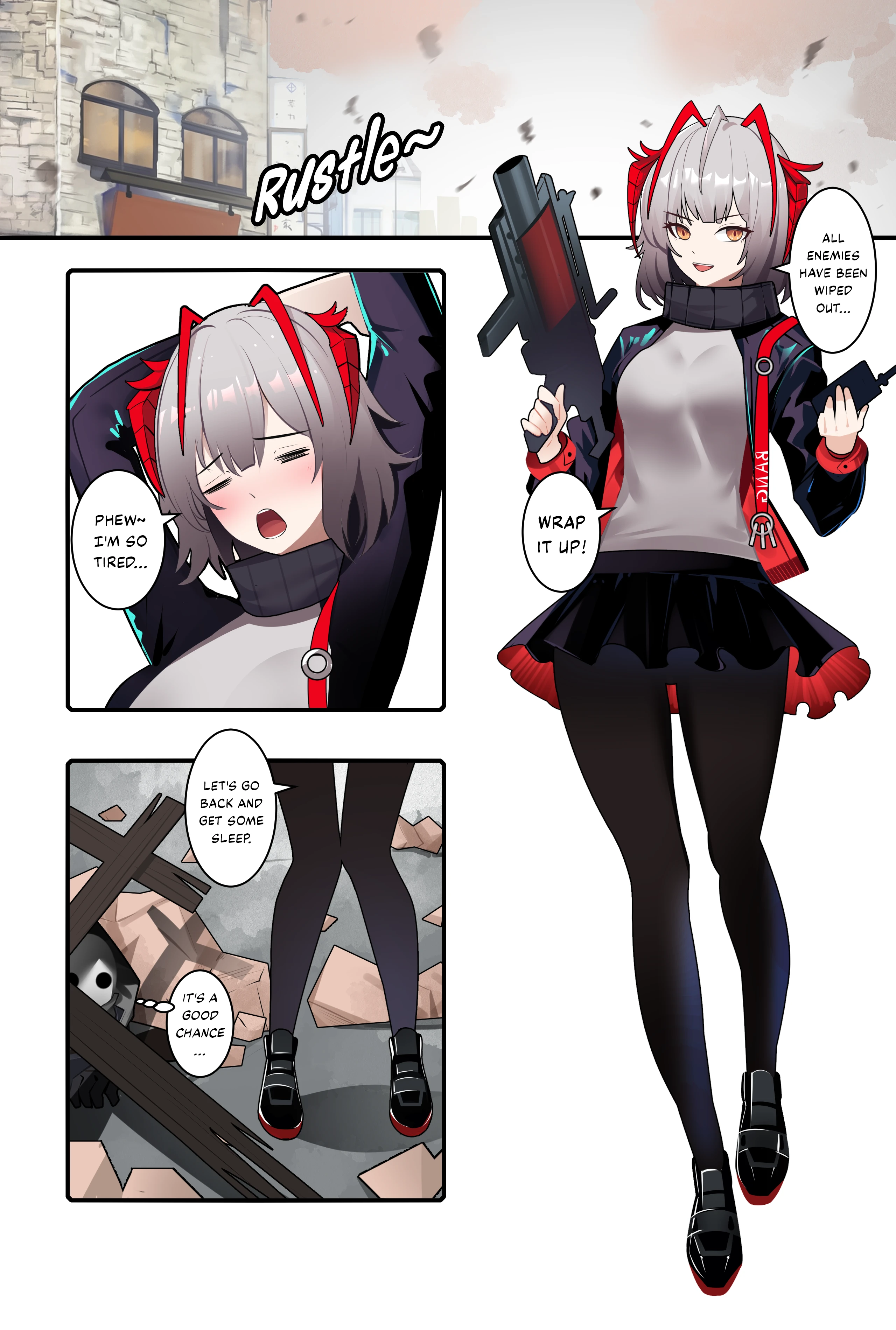 Arknights W porn comic picture 1