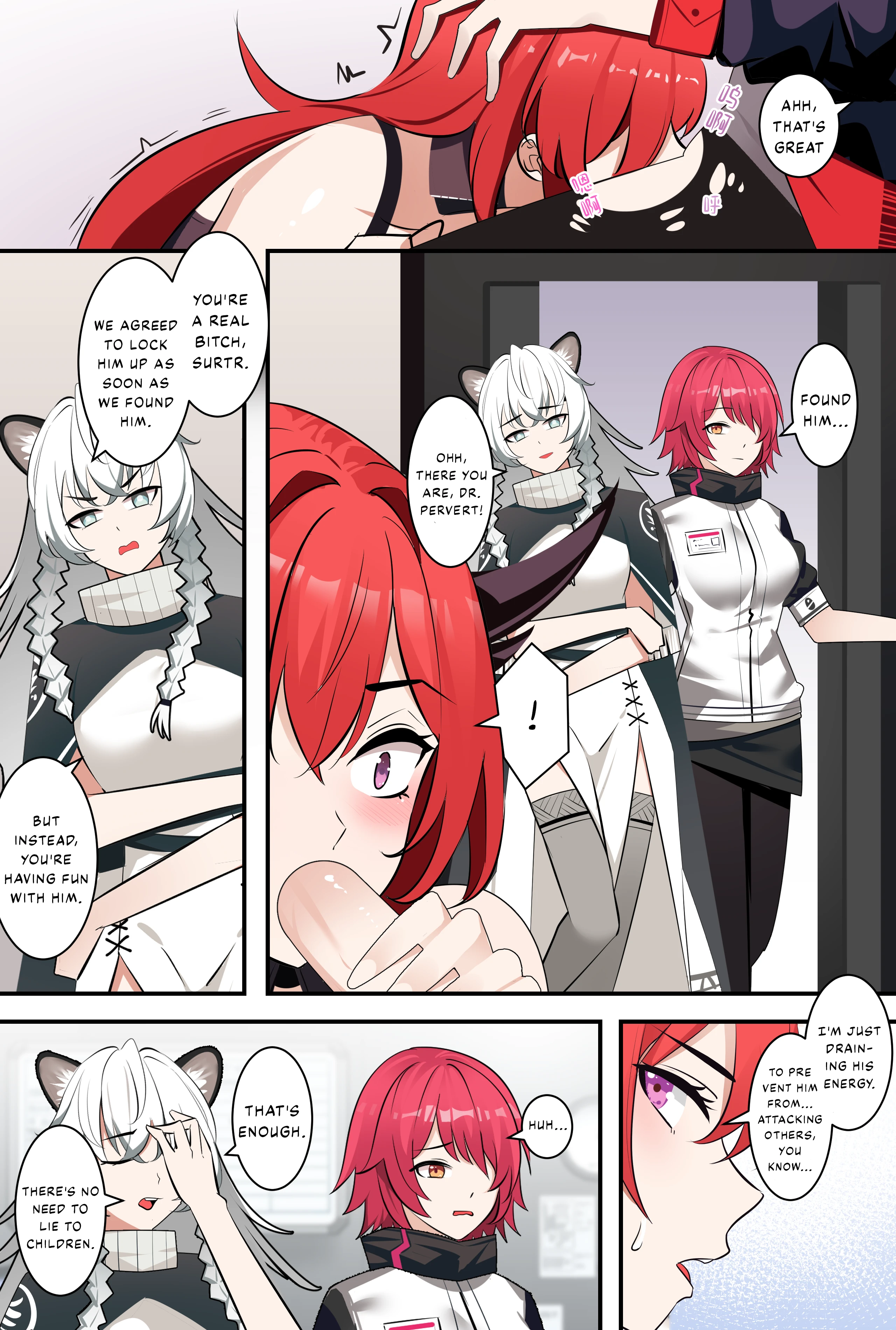 Arknights W porn comic picture 14