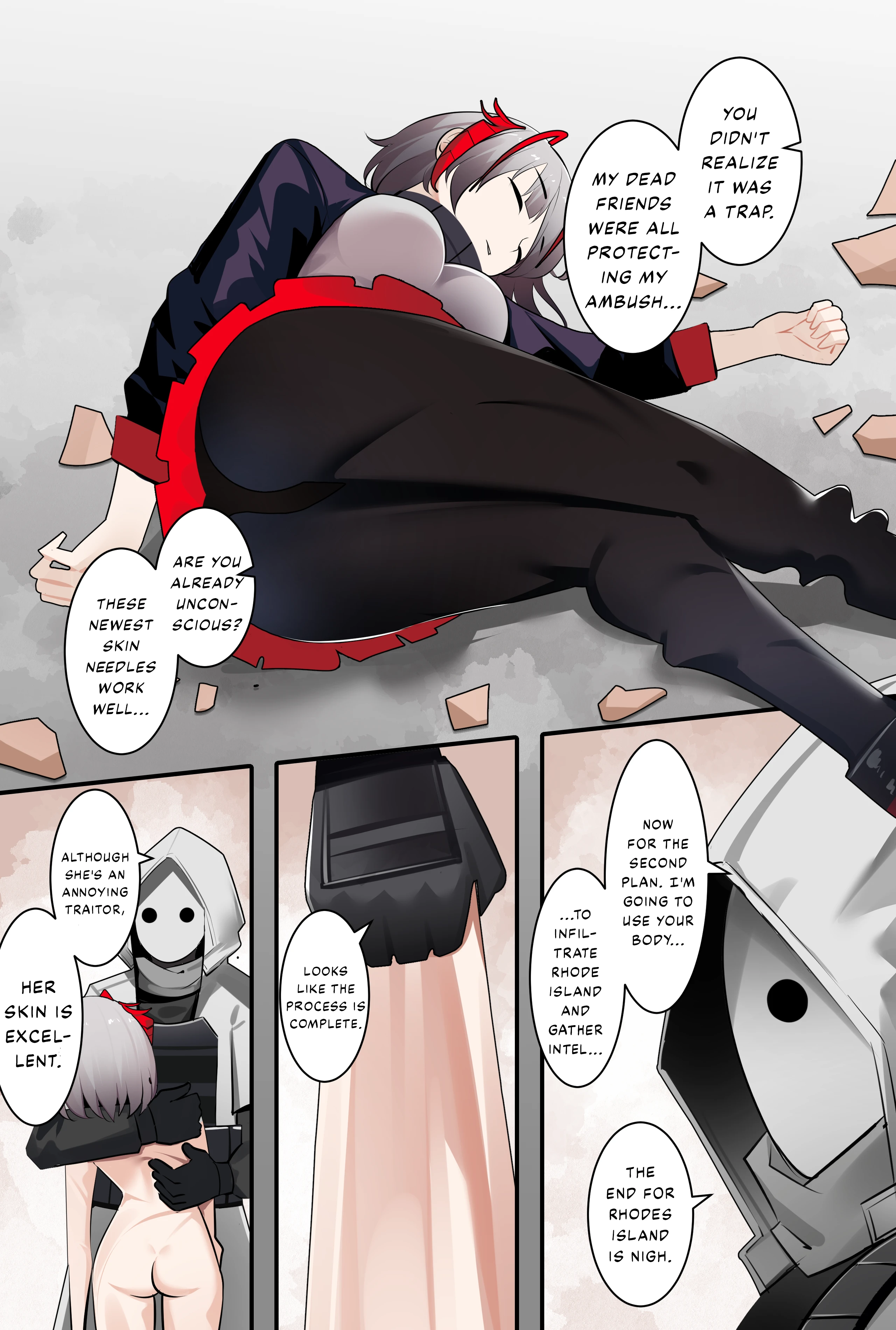 Arknights W porn comic picture 3