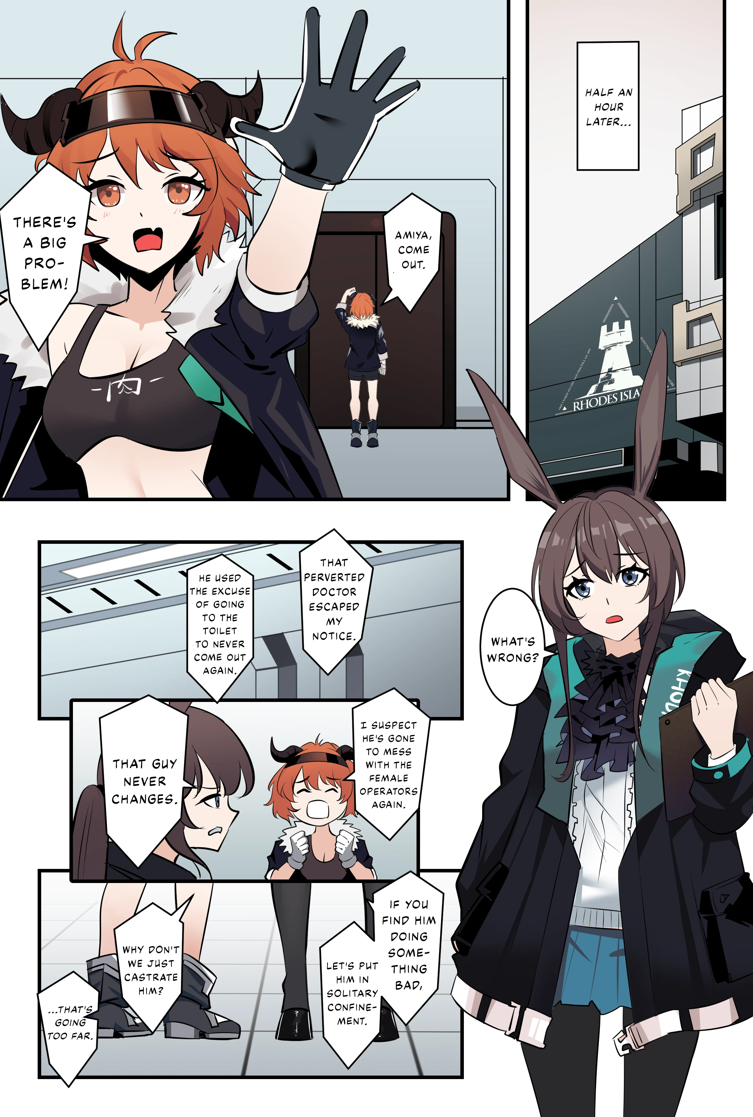 Arknights W porn comic picture 6