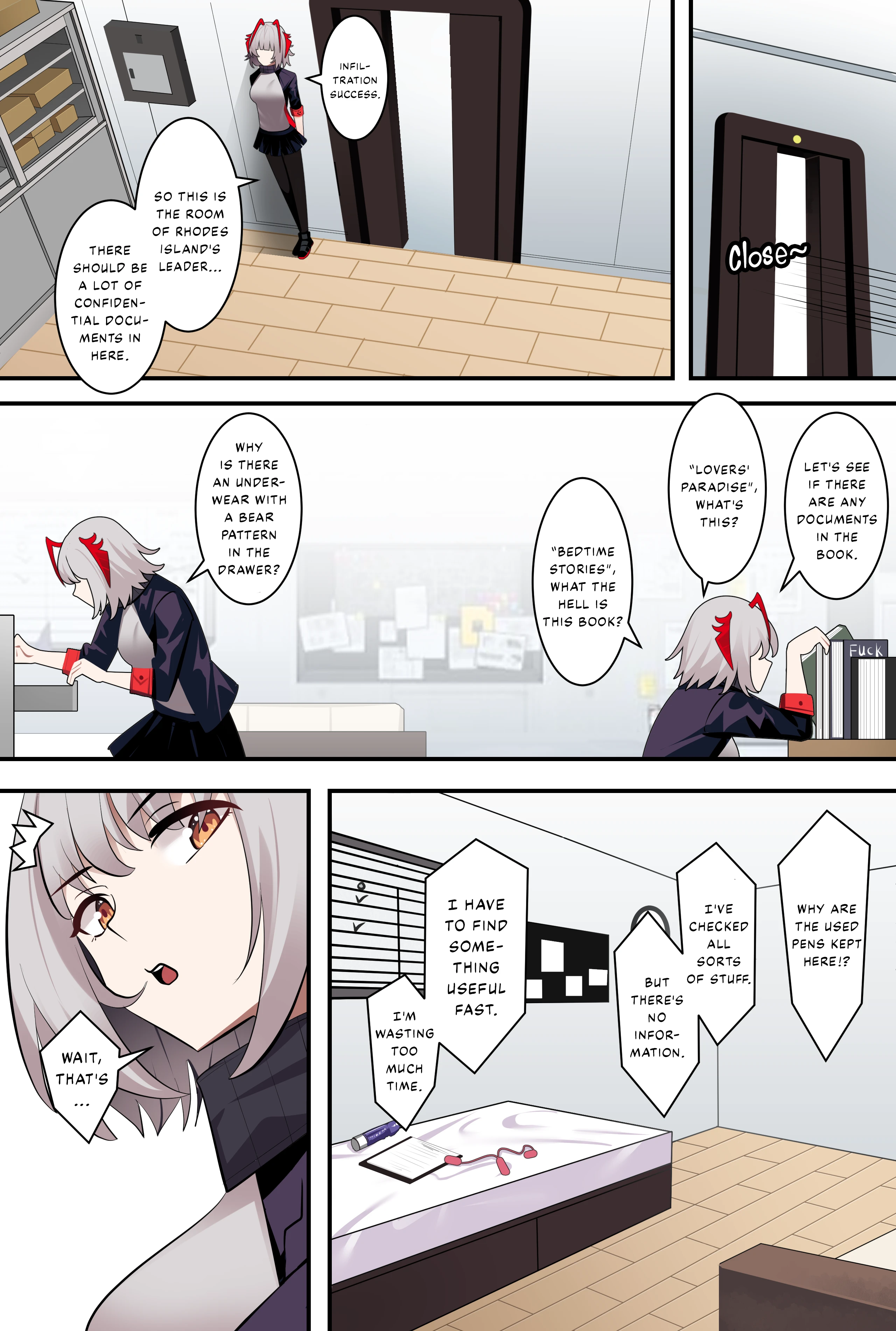 Arknights W porn comic picture 8