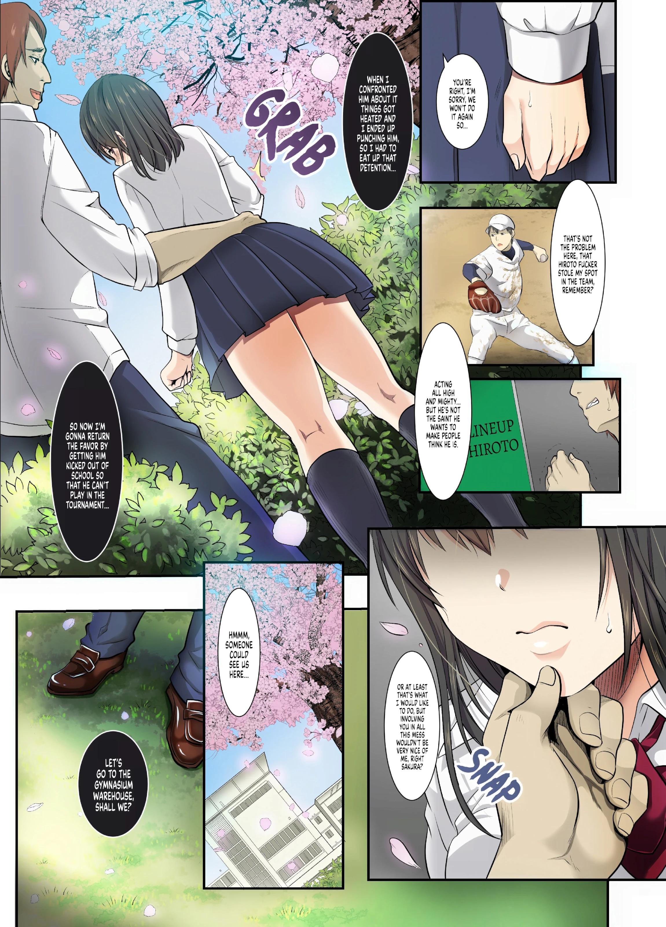 As Cherry Blossoms Fall porn comic picture 10